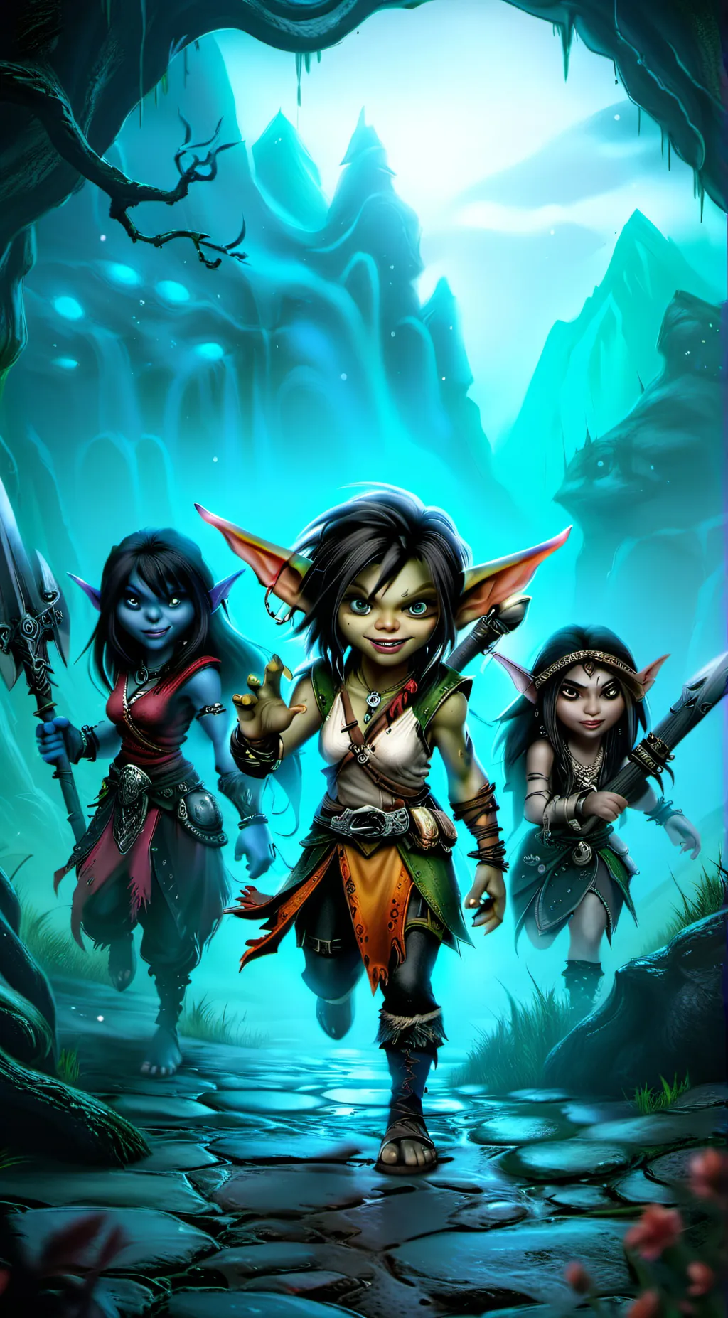 ai character: Evelyn background