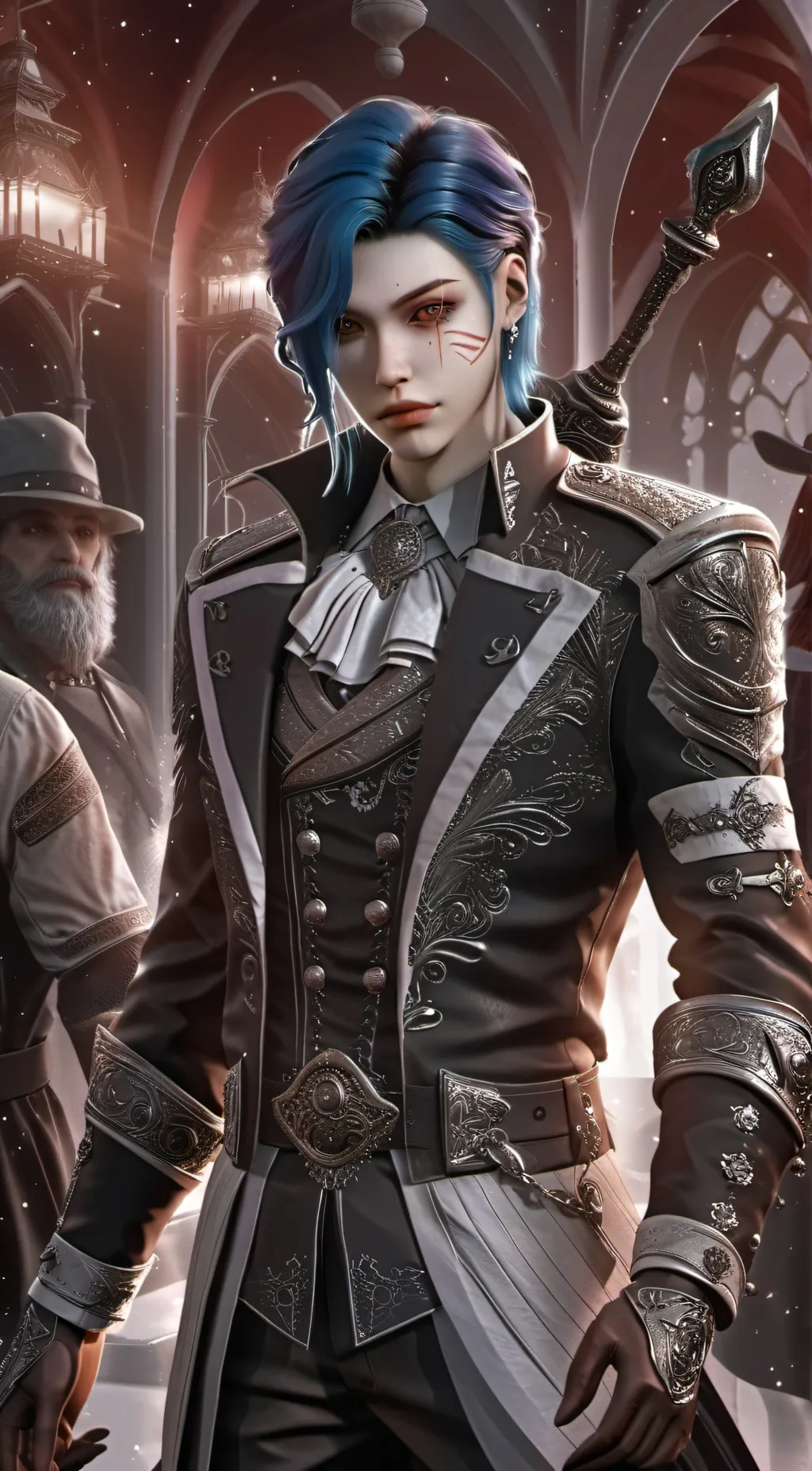 ai character: Alexsandro  background