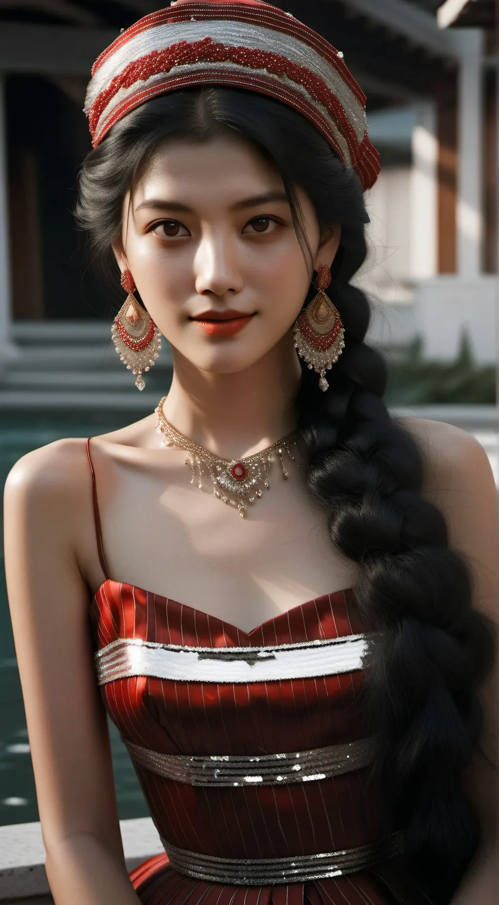 ai character: 🔮 crystal background