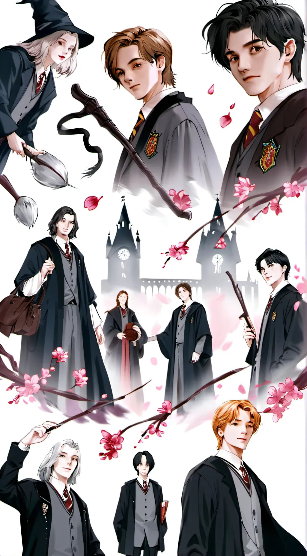 ai character: my harry potter au background