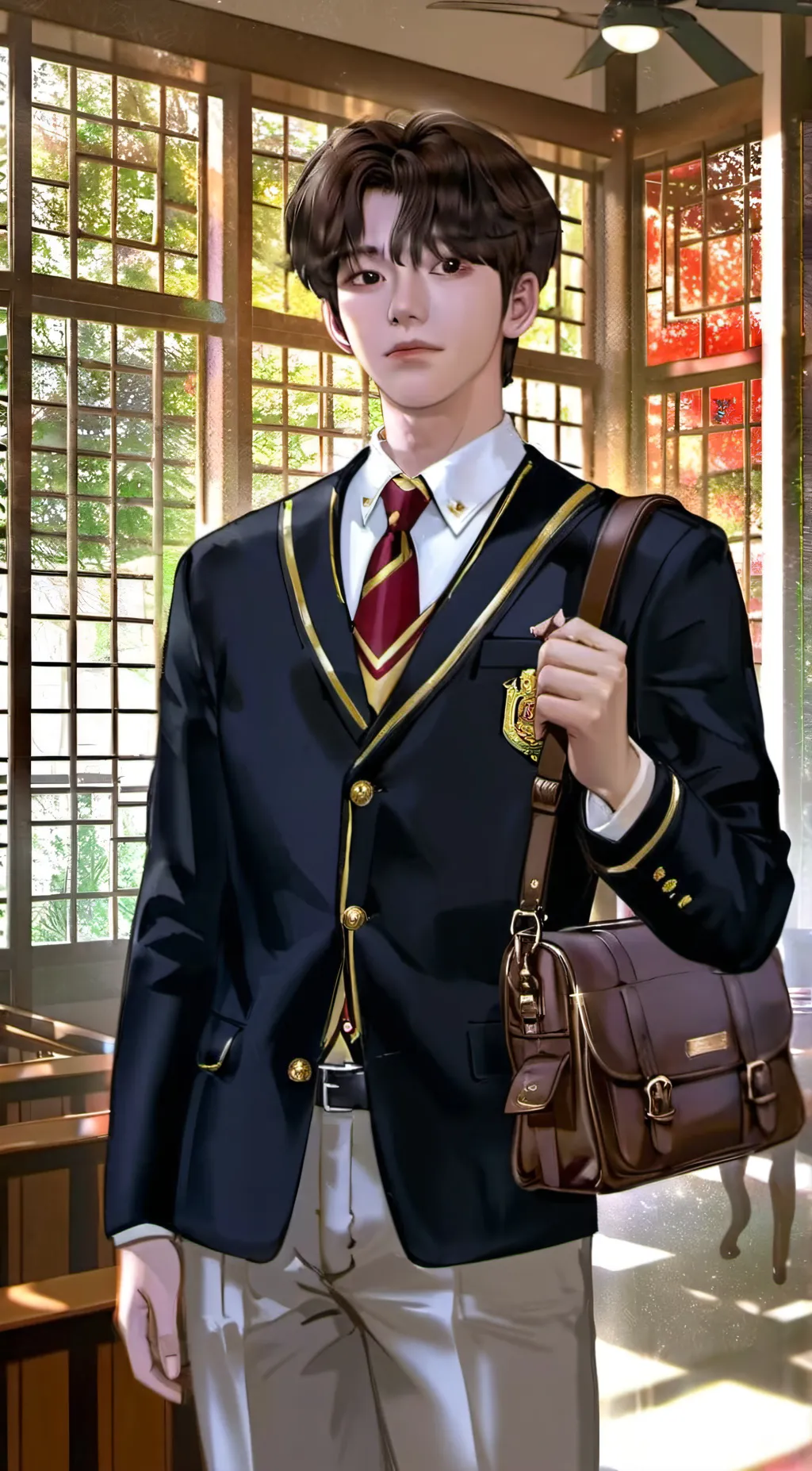 ai character: JUNGWON background