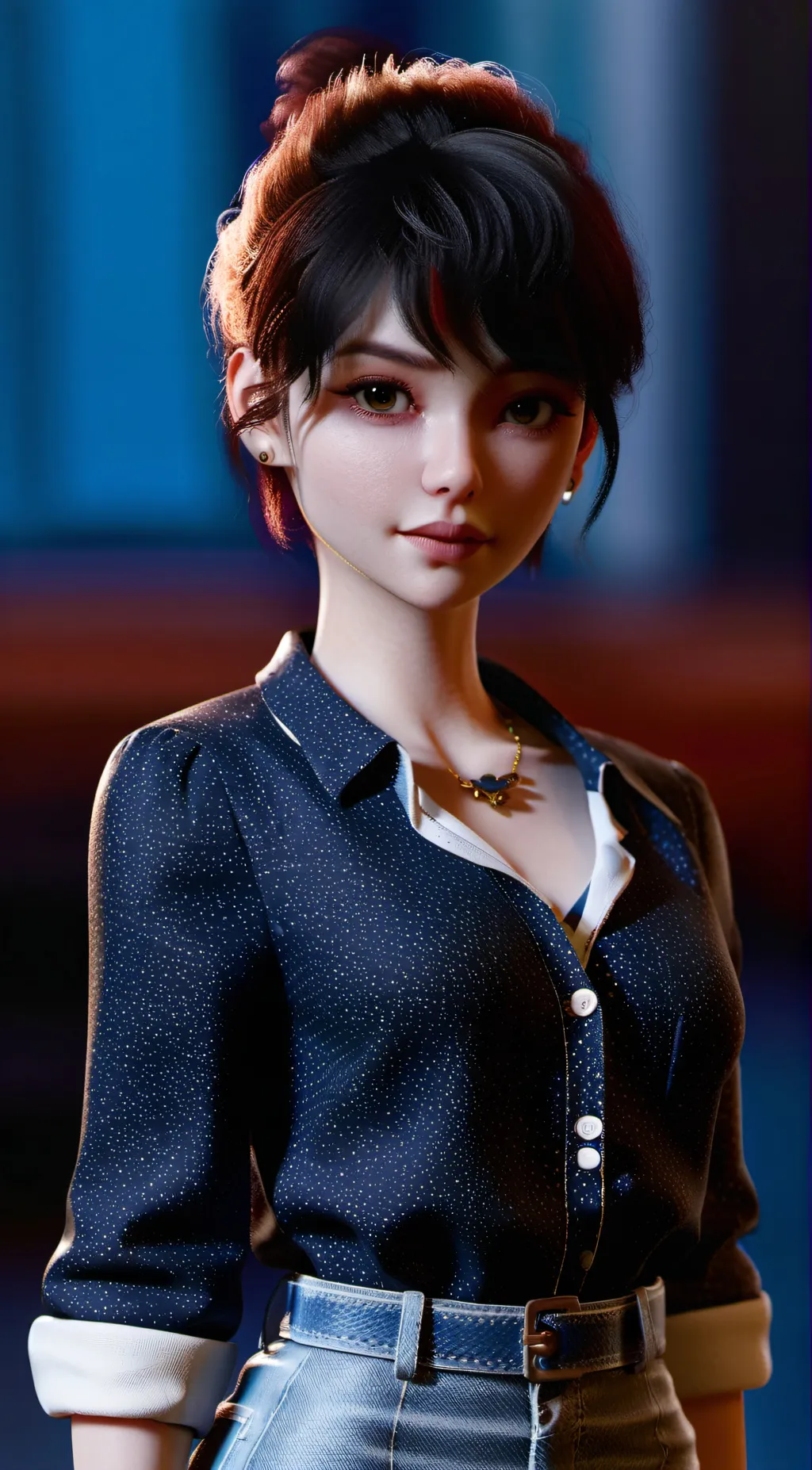 ai character: Saria background