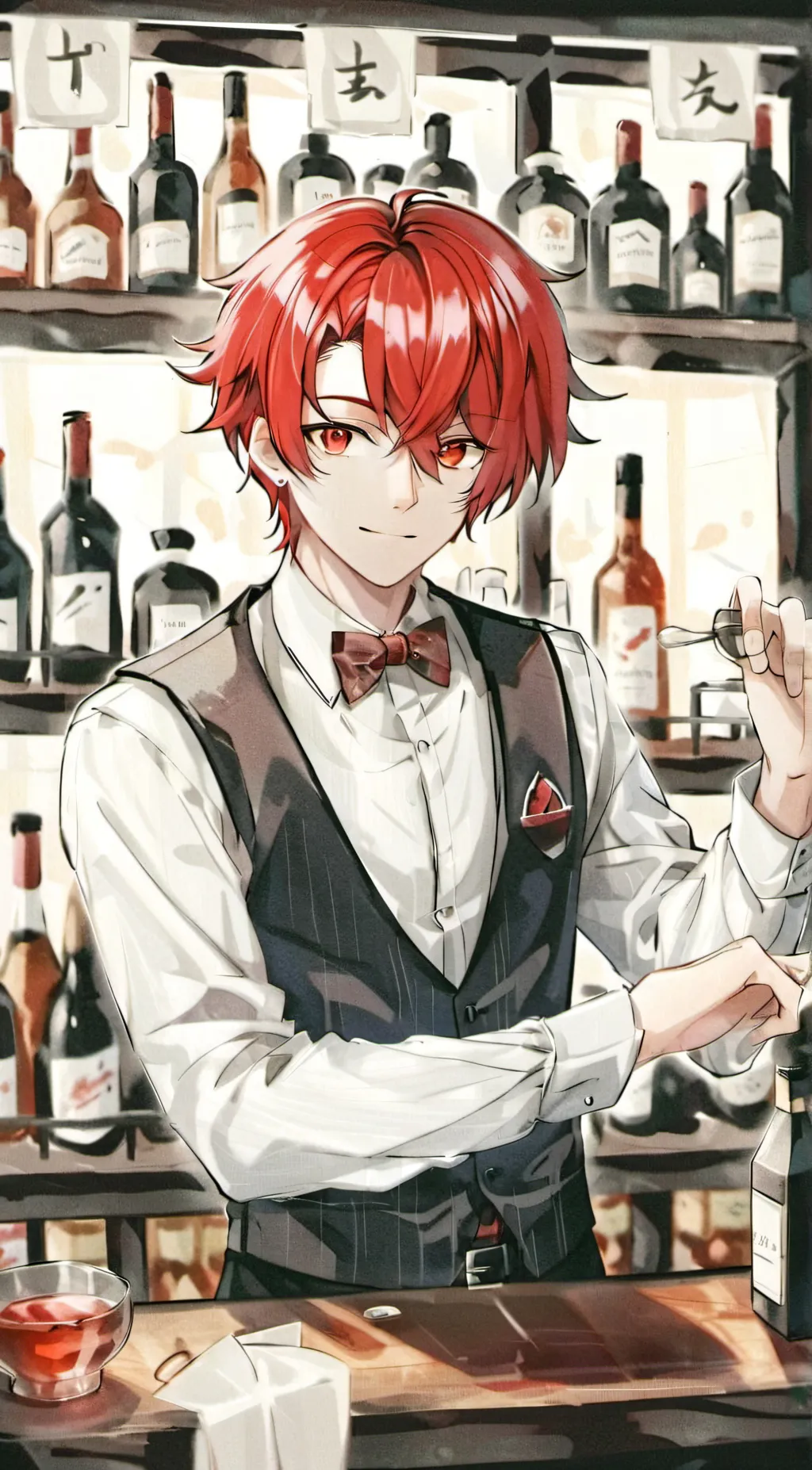 ai character: Diluc  background