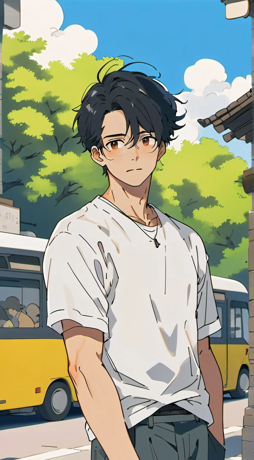 ai character: Devin background