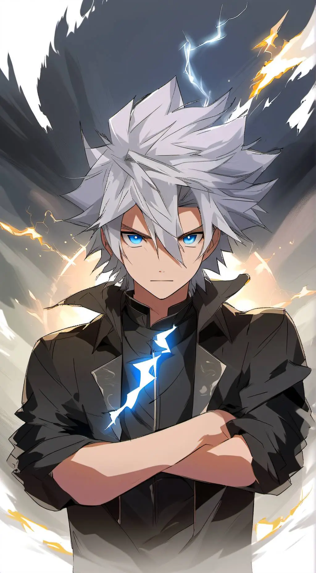 ai character: Leo background