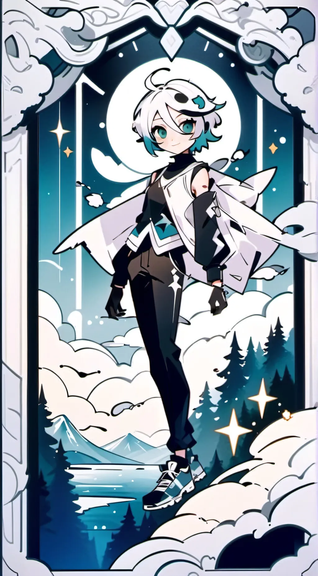 ai character: Rania  background