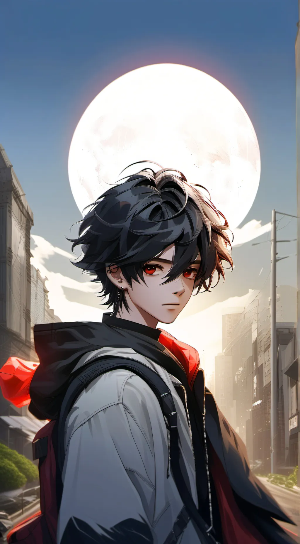 ai character: ❤error and killer🖤 background