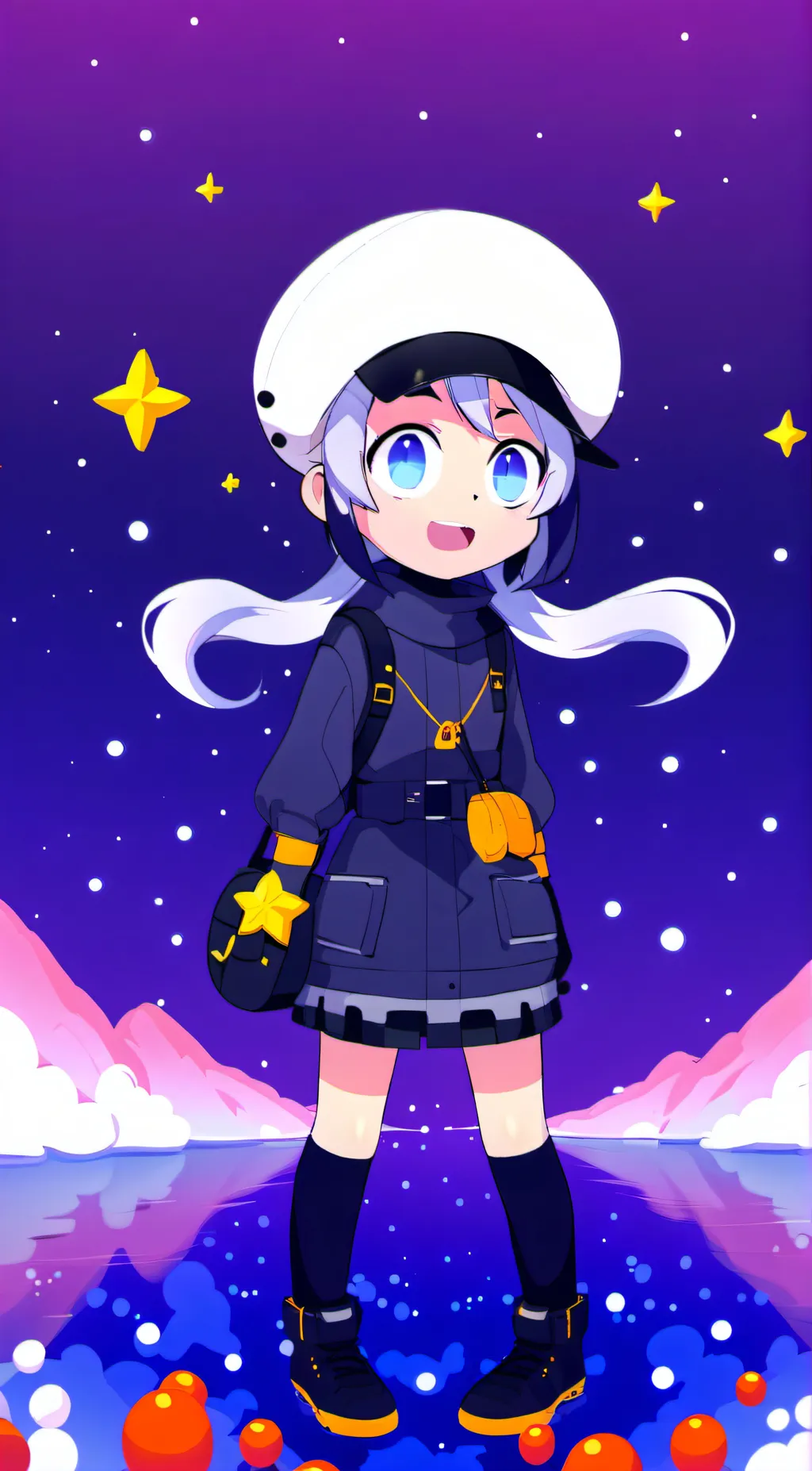 ai character: Lunar SaMS background