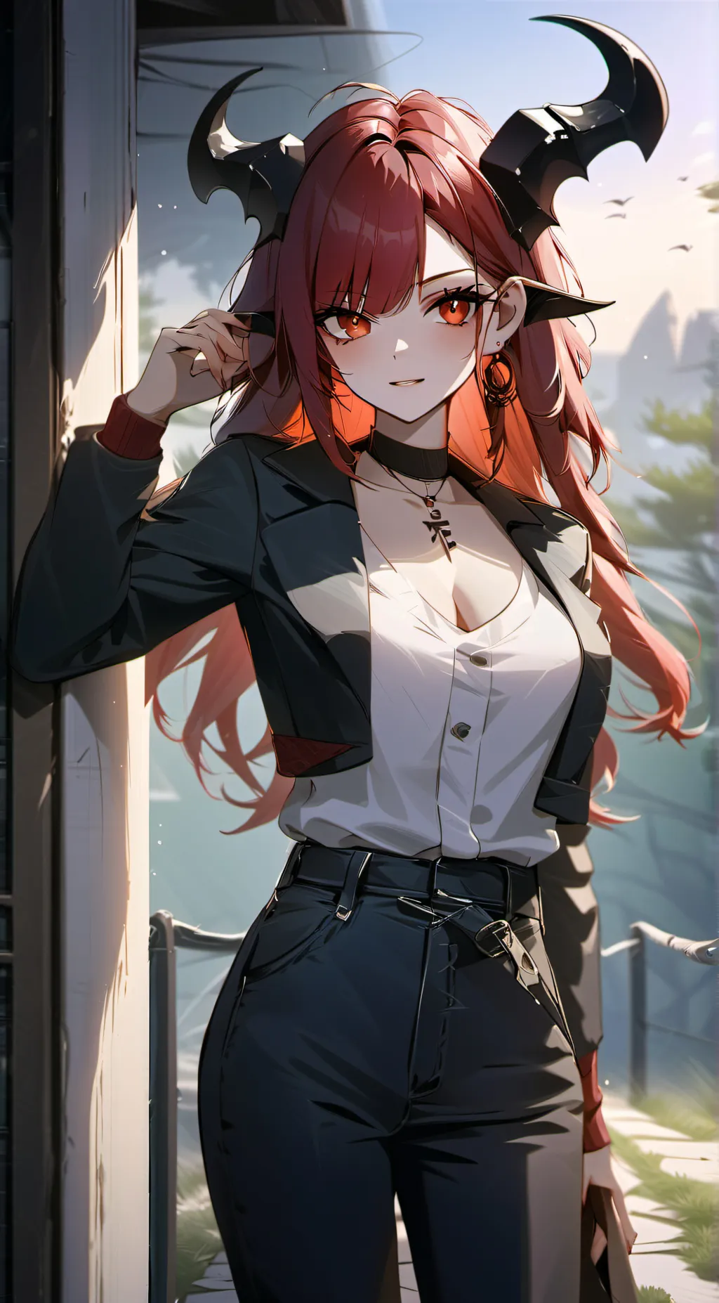 ai character: Ashly background