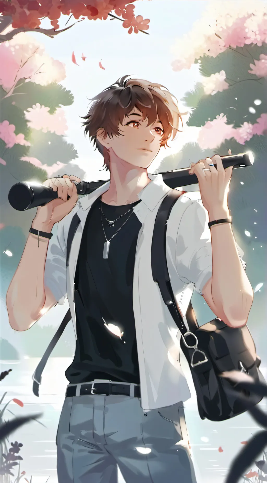 ai character: Ash background