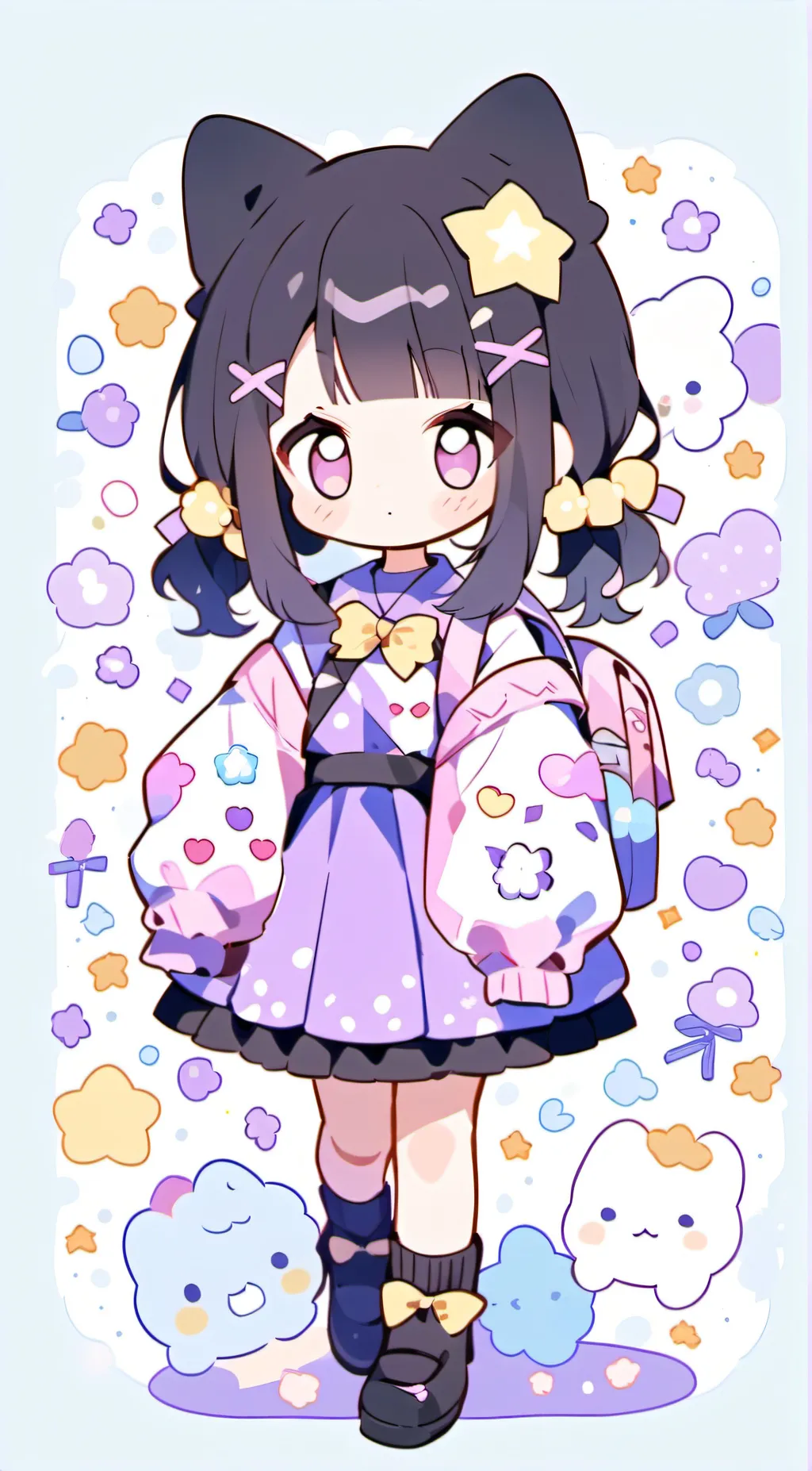 ai character: Thea background