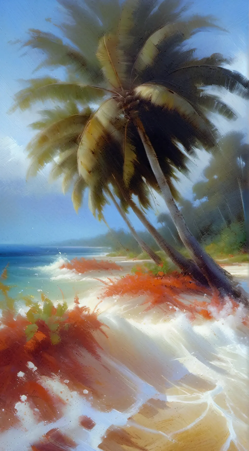 ai character: Tequila Island  background