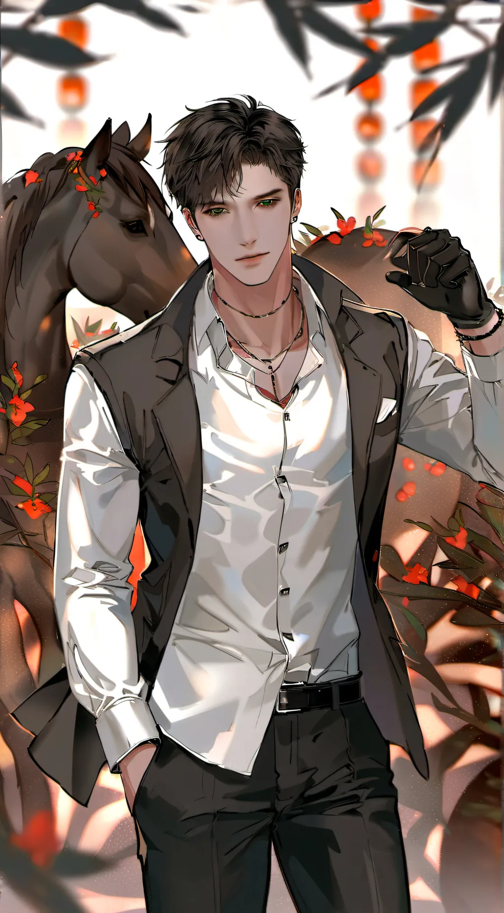 ai character: {~☆°Hunter°☆~} background