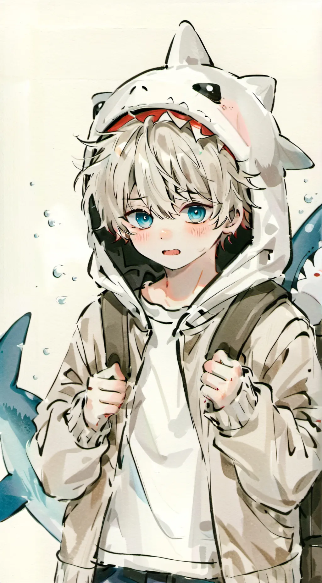 ai character: antino background