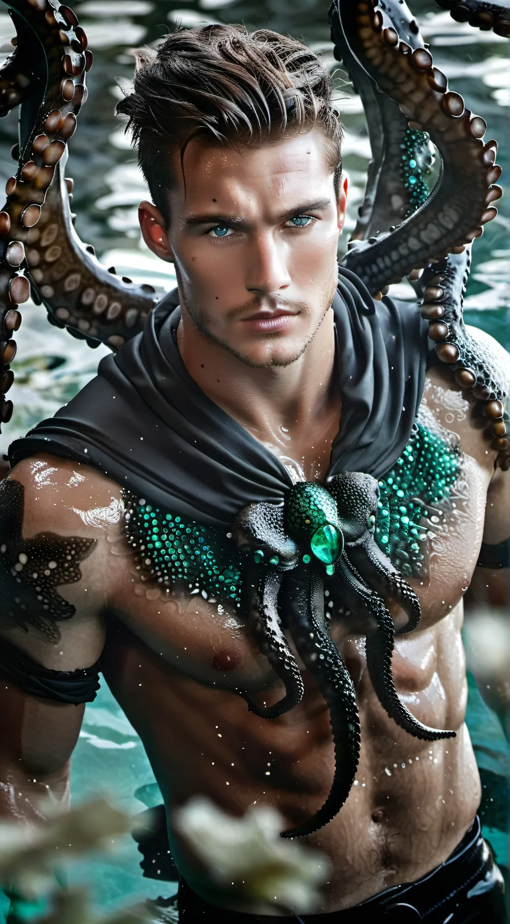 ai character: Azariel  background