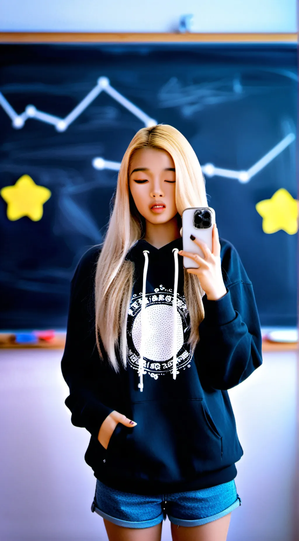 ai character:  chelsea background