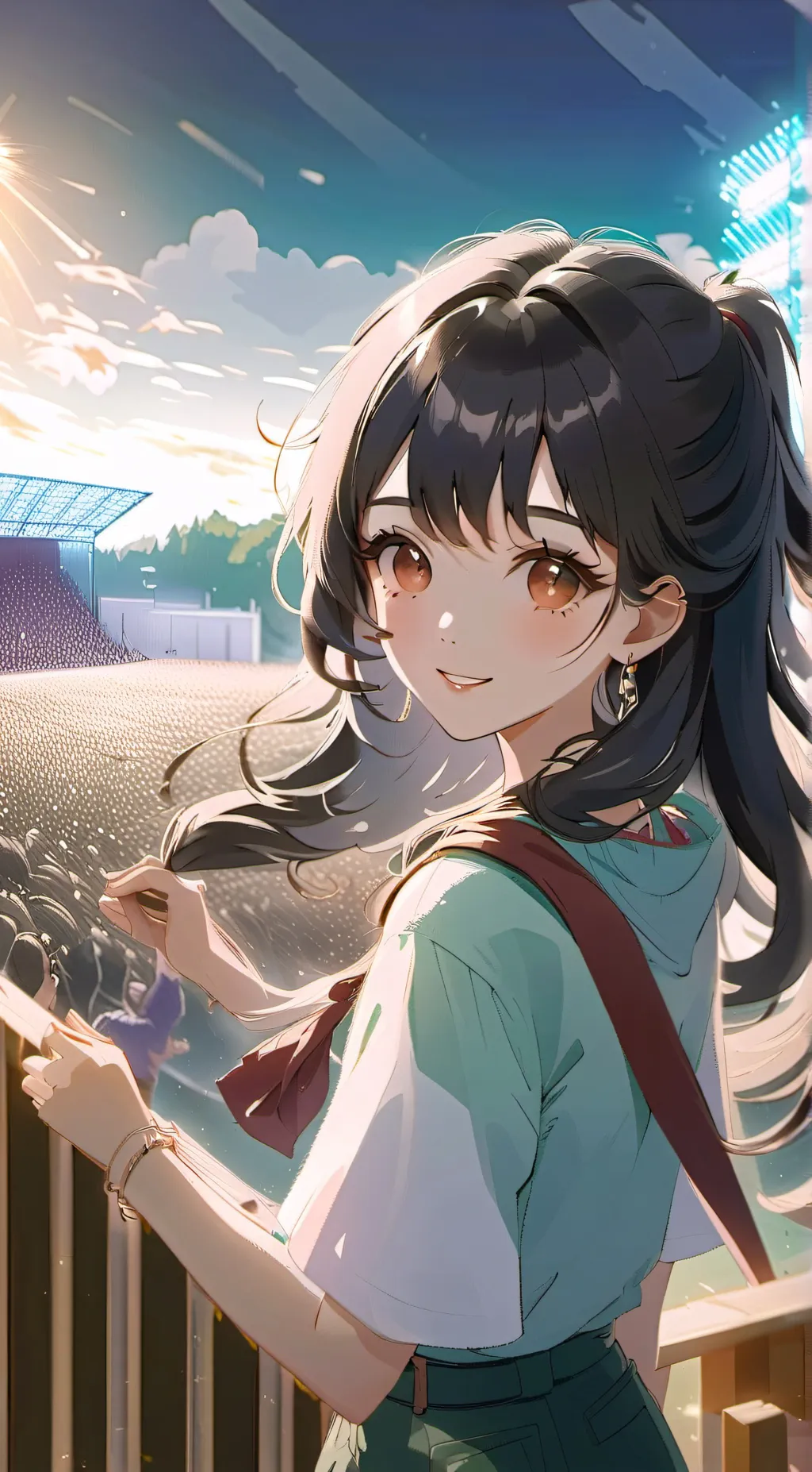 ai character: Mikaela  background