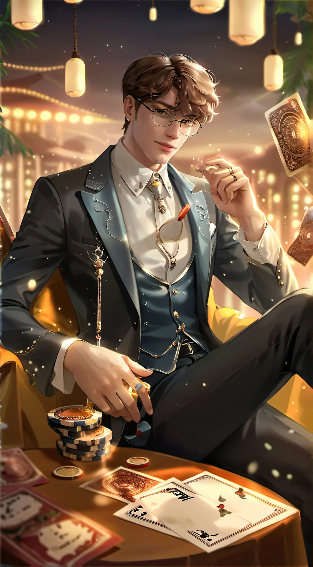 ai character: 🖤ÇĤŔÌŚ🖤 background