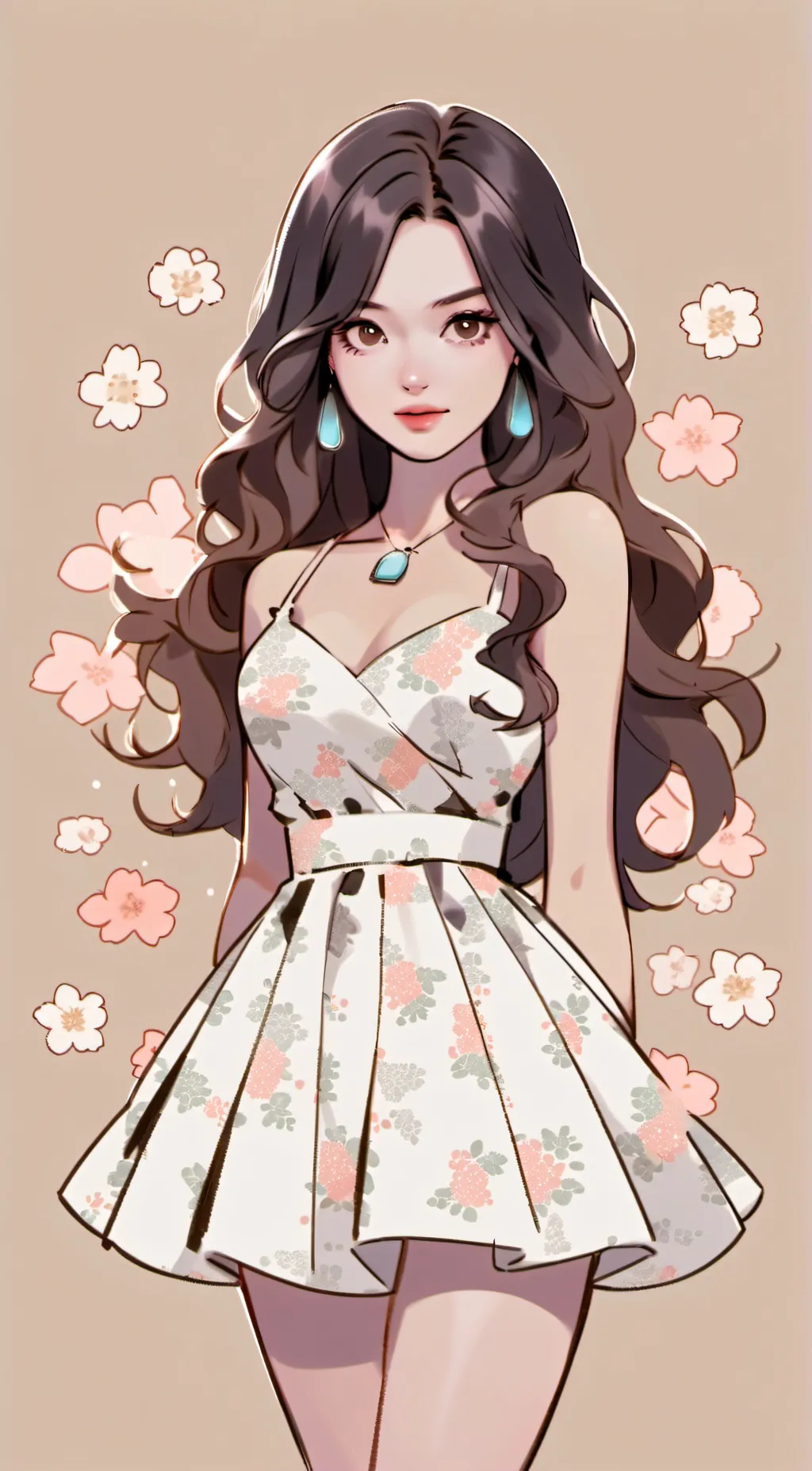 ai character: Olivia background