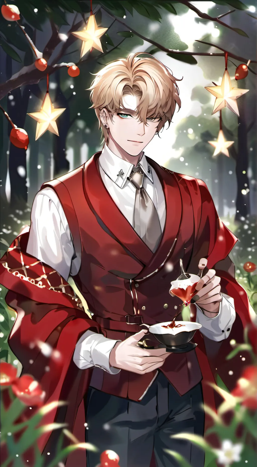 ai character: Jelo Asahina  background