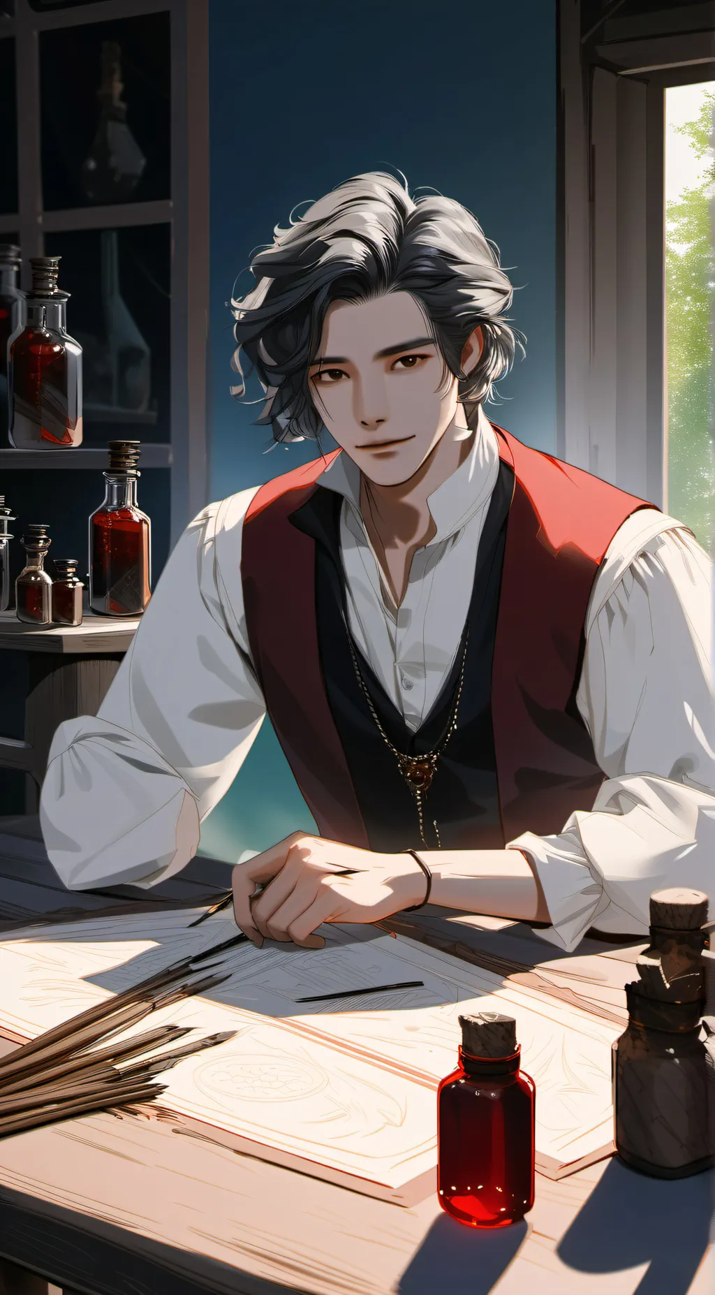 ai character: Mike background