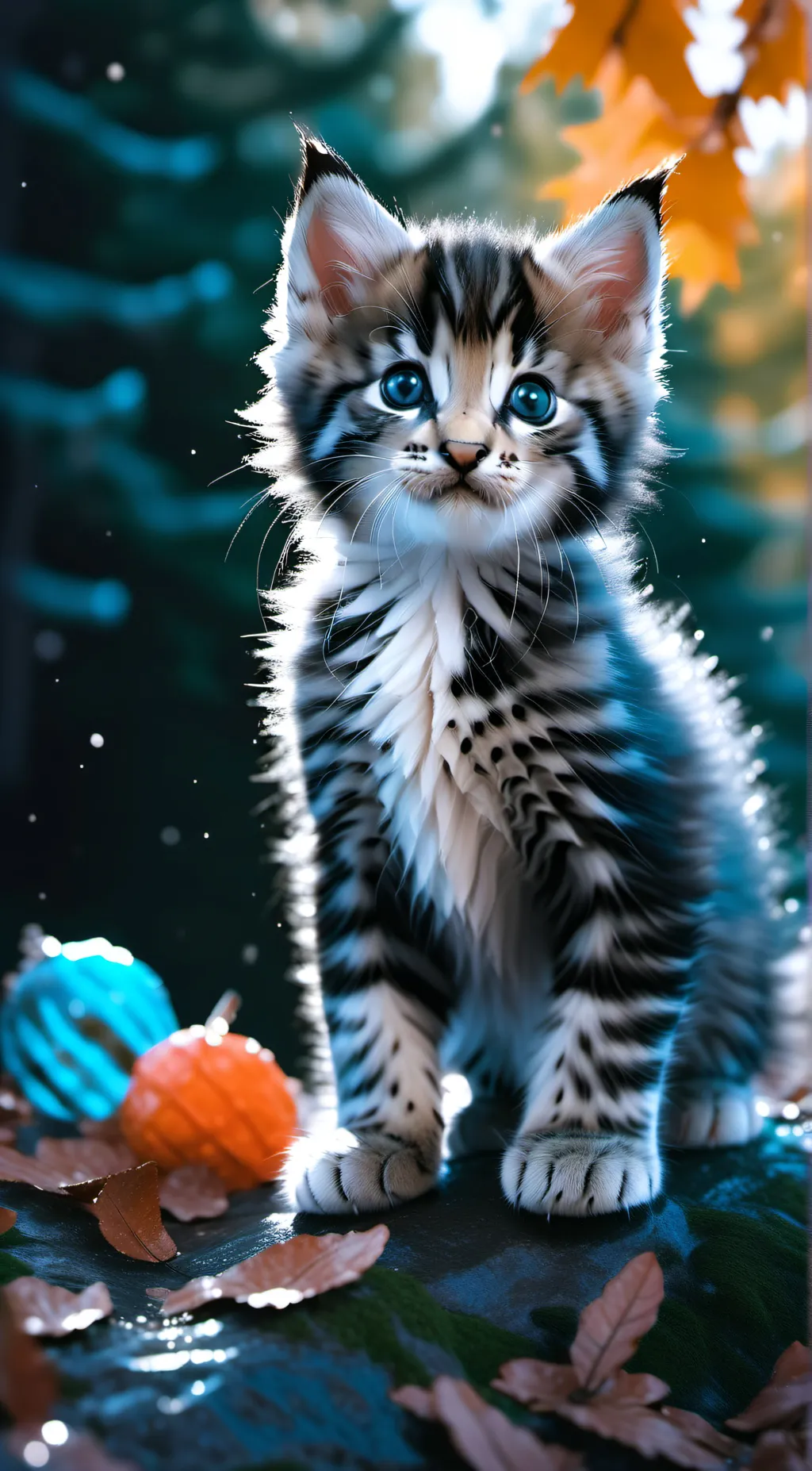 ai character: Kitten background