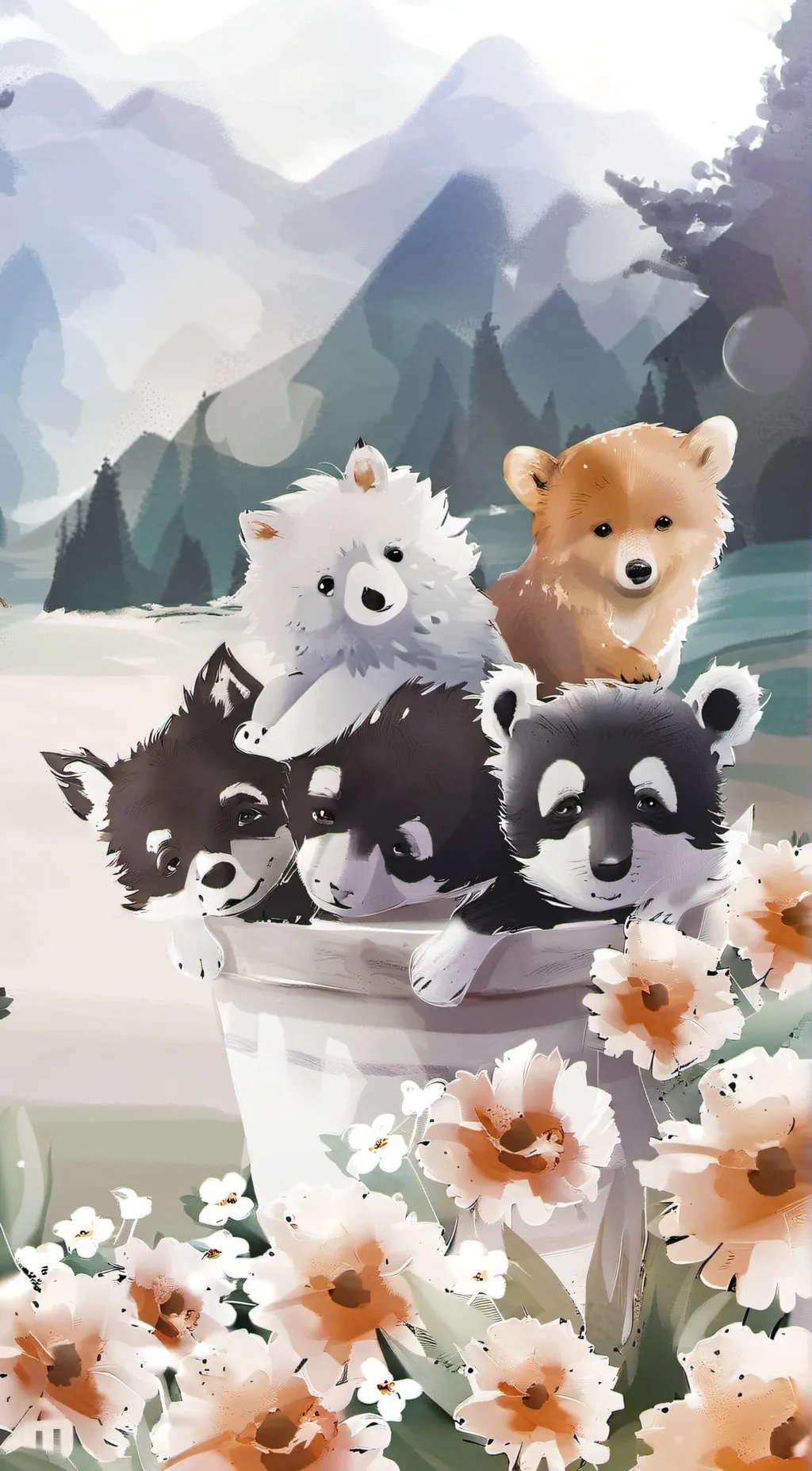 ai character: Recommend background