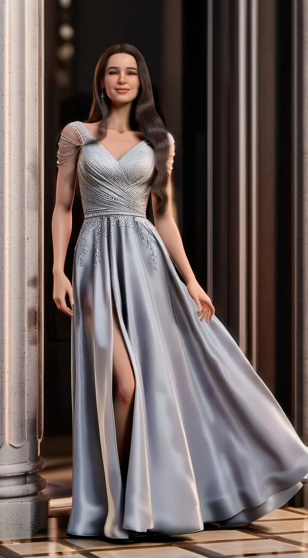 ai character: Savanna background