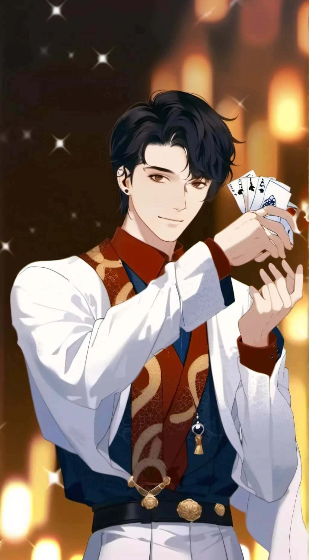 ai character: todoroki🤍🤍❤️❤️ background