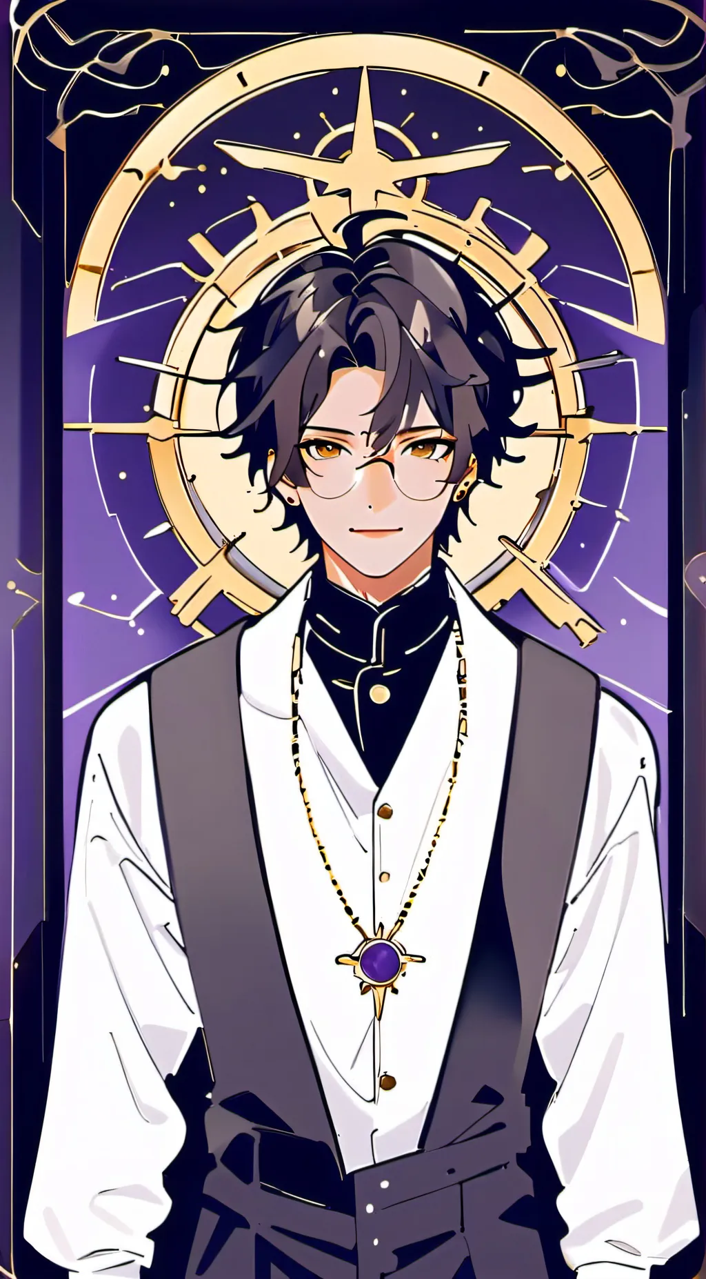 ai character: The Exorcist  background