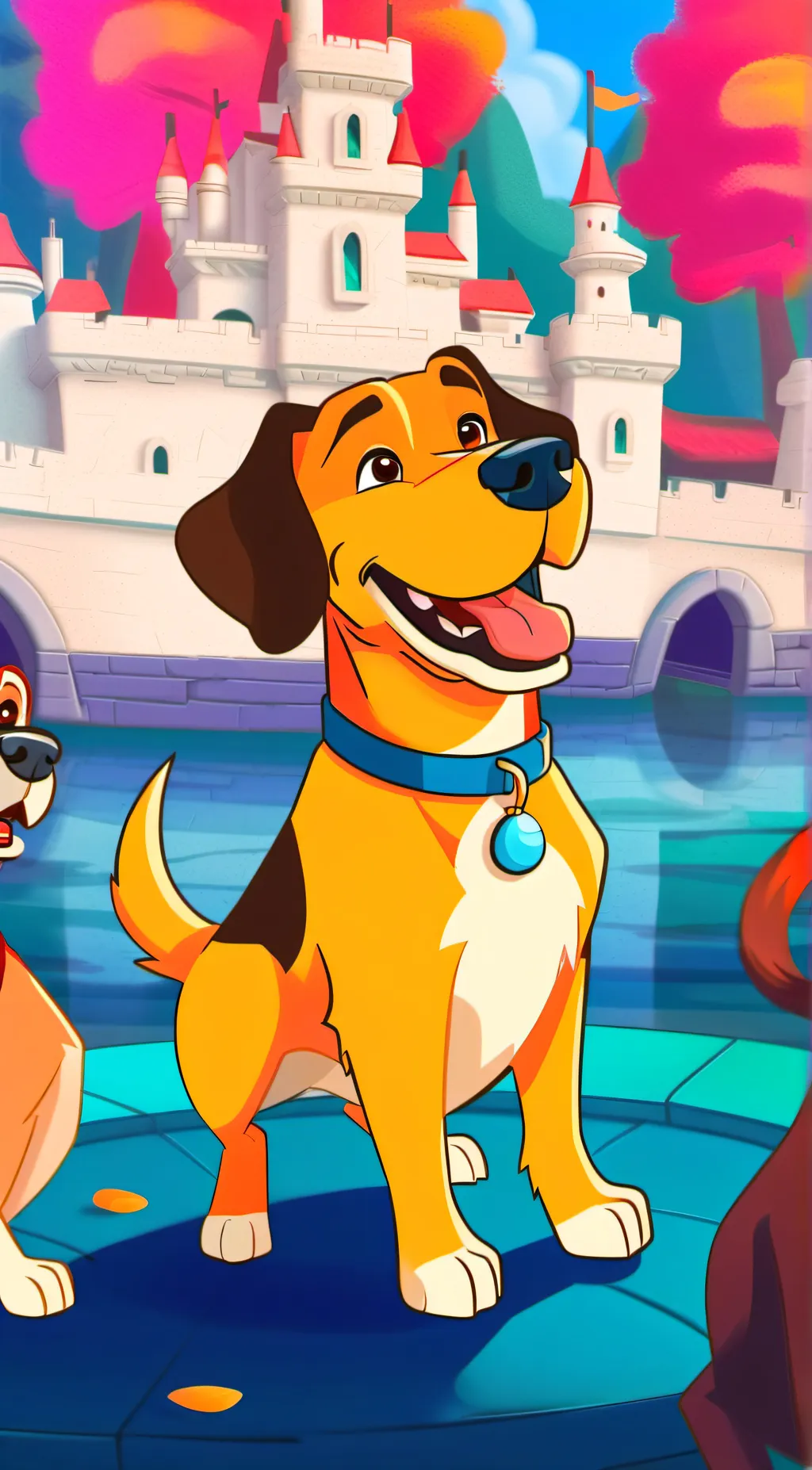 ai character: Life simulator background