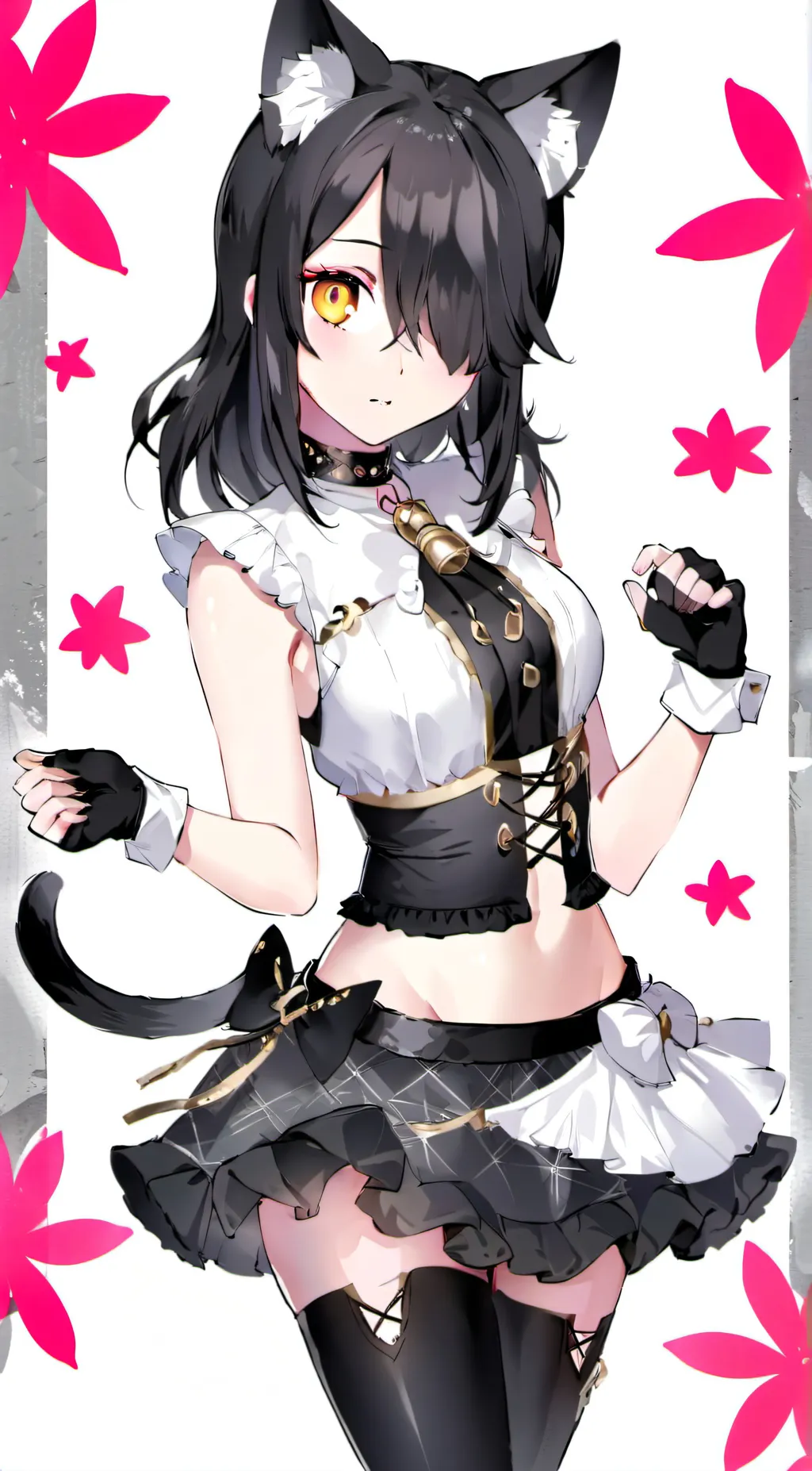 ai character: erisa  background