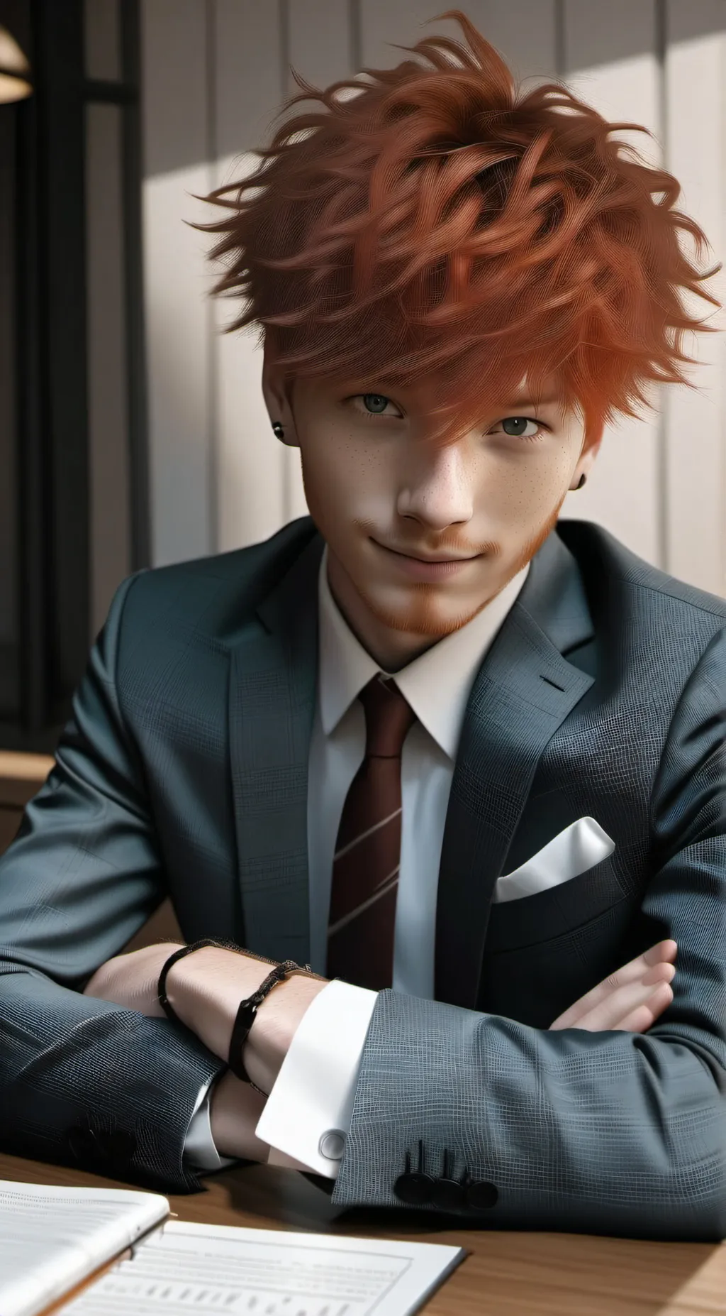 ai character: alex  background