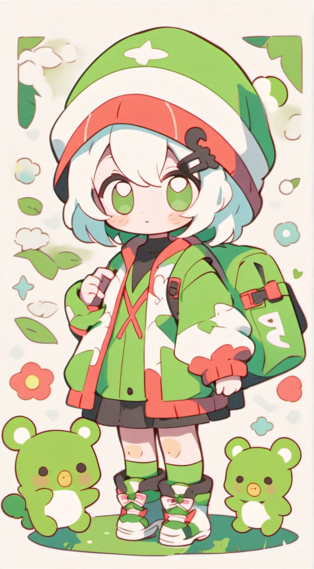 ai character: the happy family background