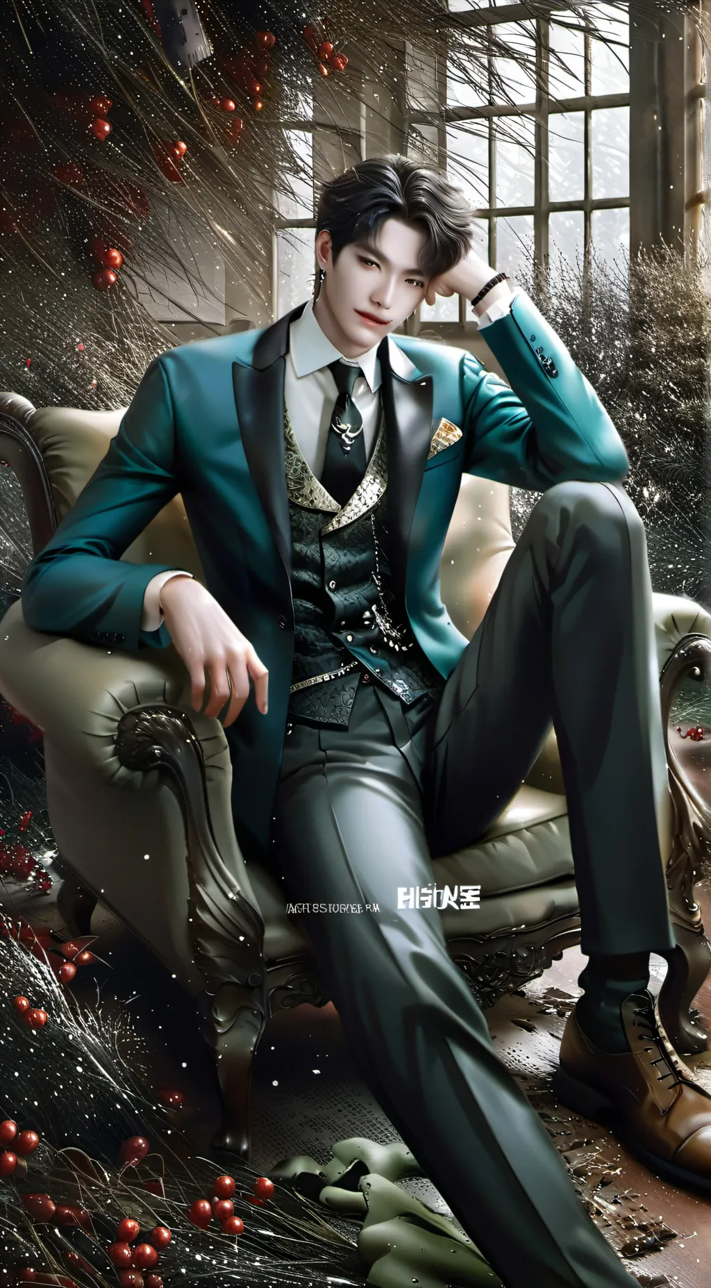 ai character: heeseung background