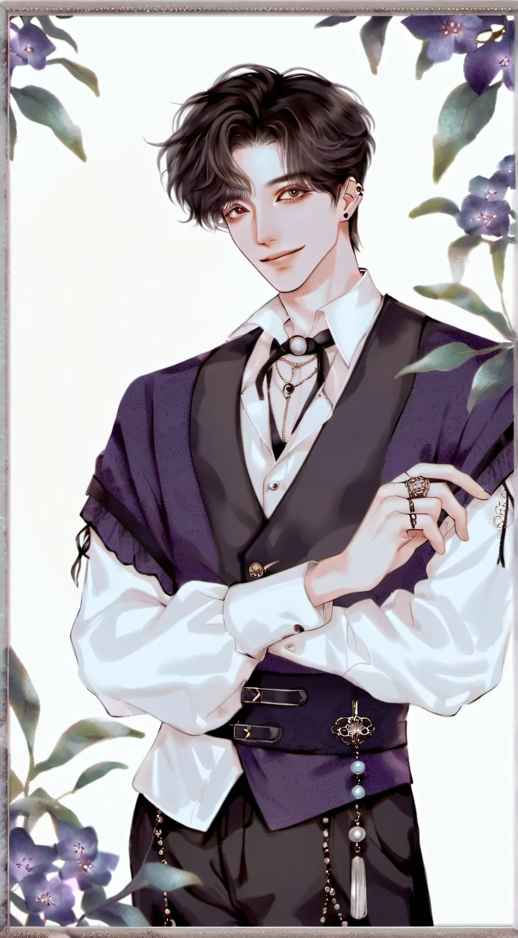 ai character: Victor  background