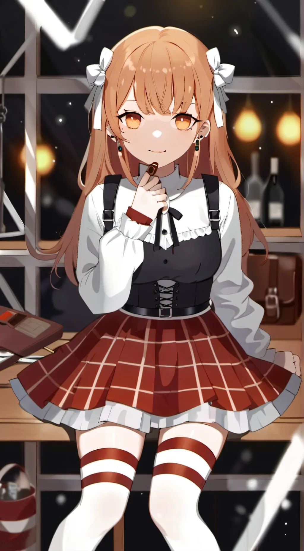 ai character: summer  background