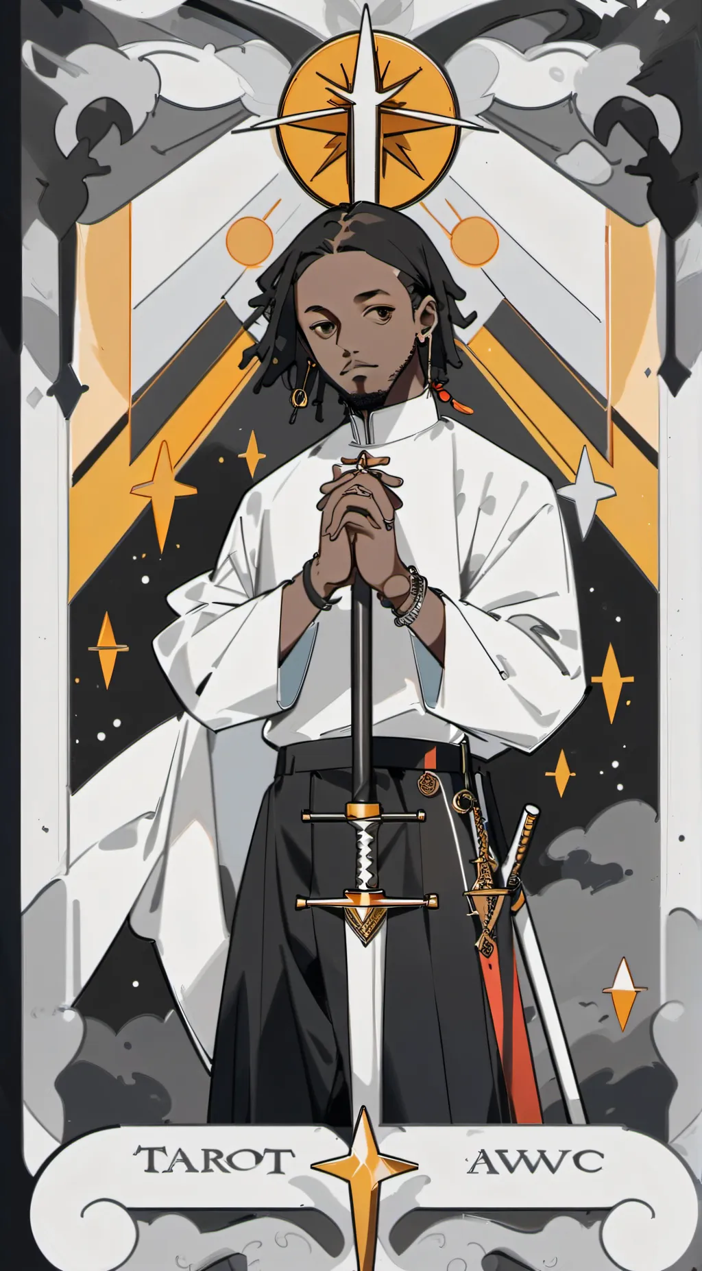 ai character: Kendrick Lamar background