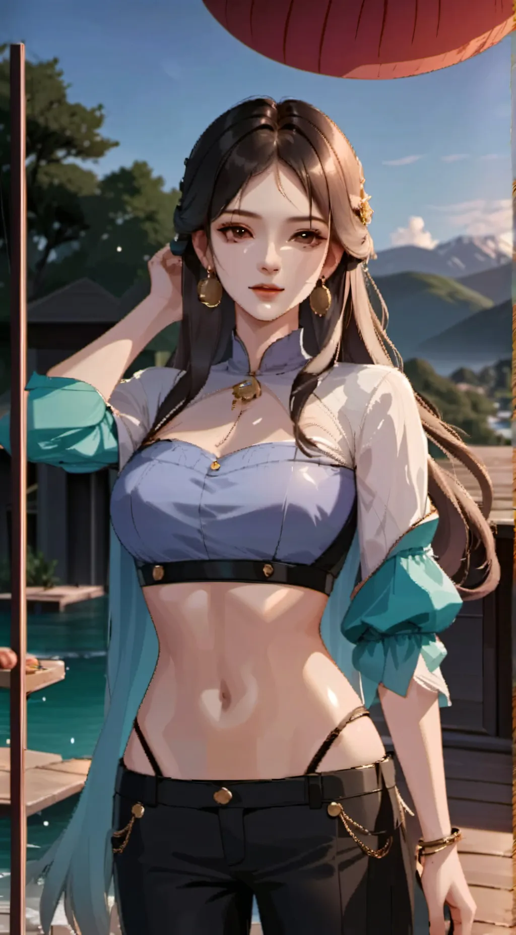 ai character: Olivia background