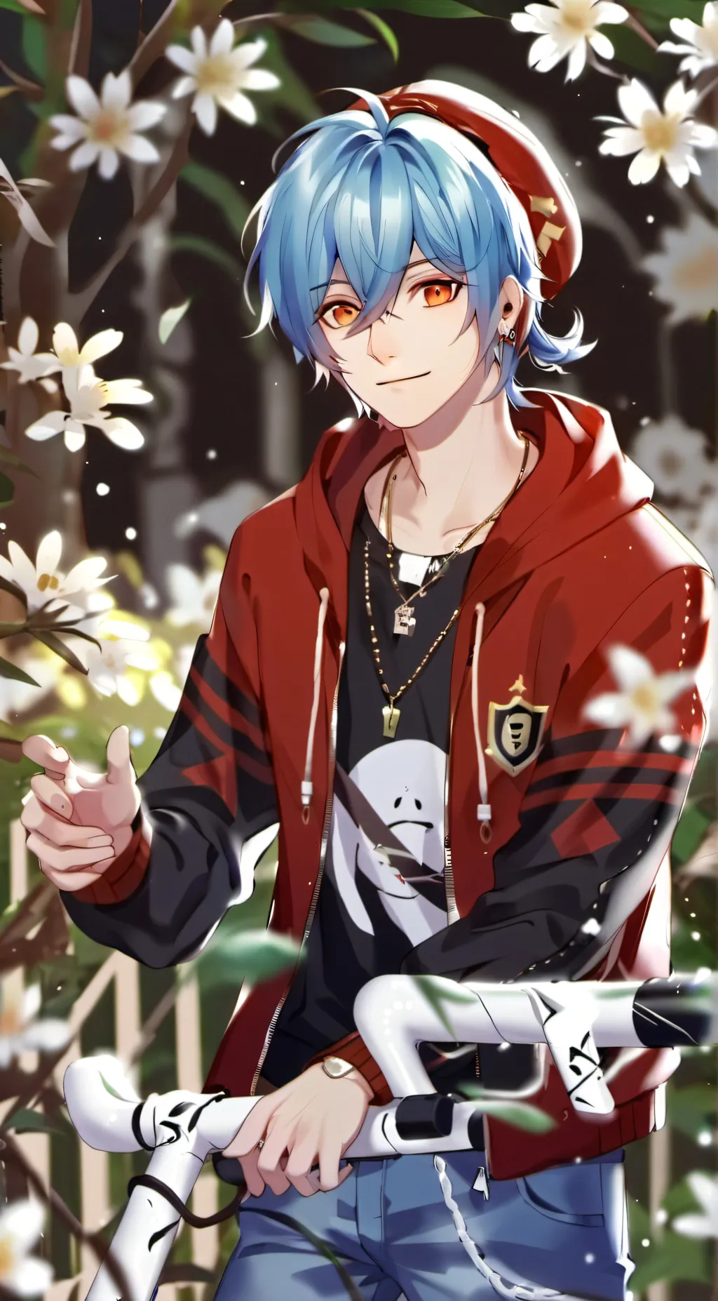 ai character: Max background