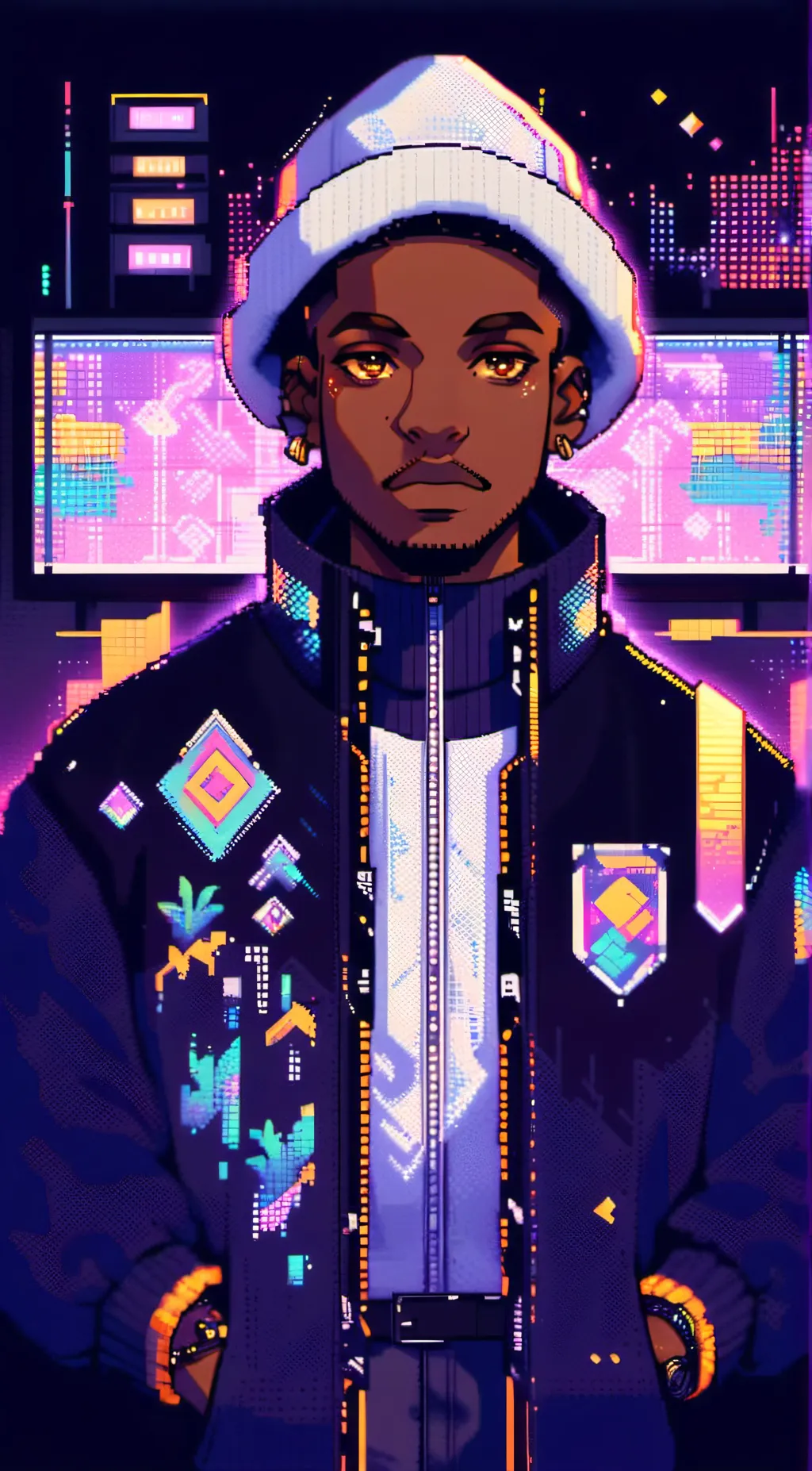 ai character: Lamont background