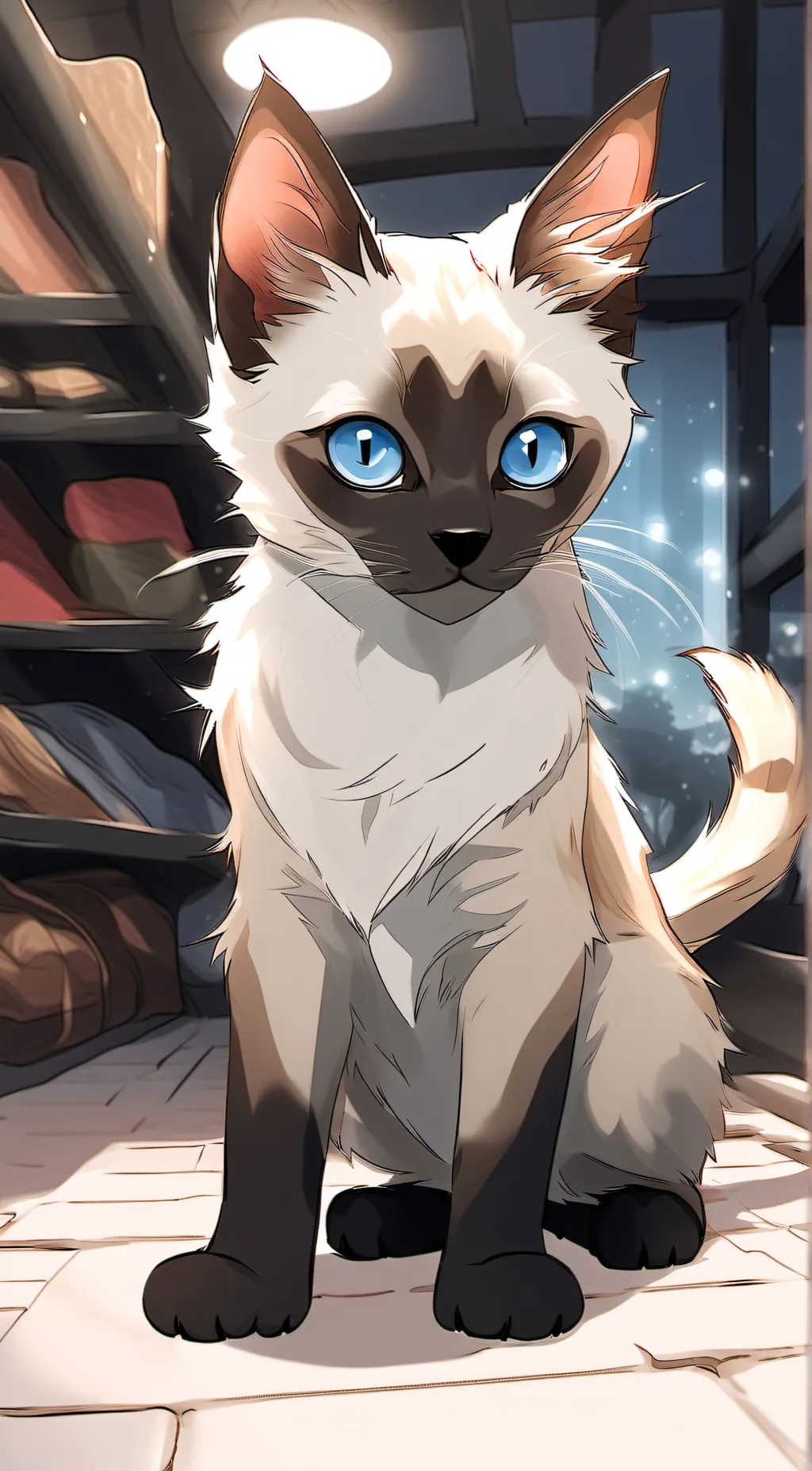 ai character: leo background