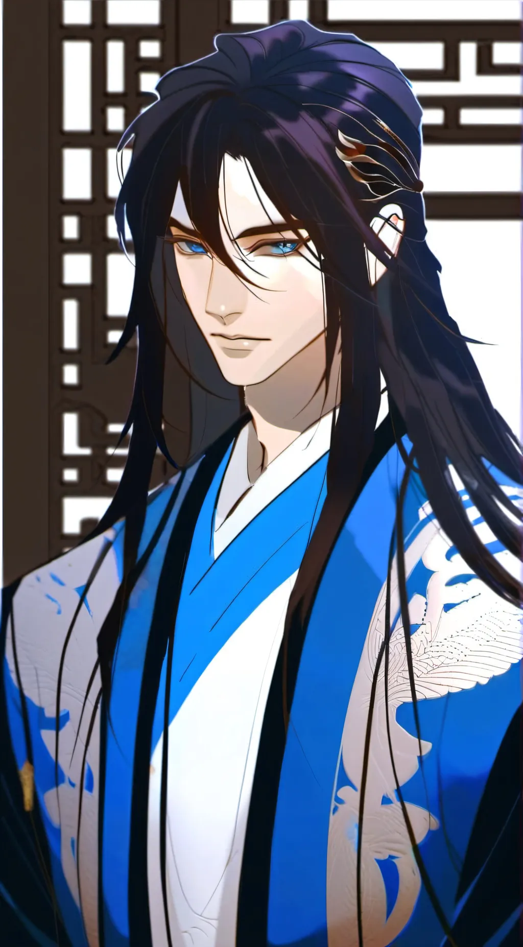 ai character: Mayumi Baek  background