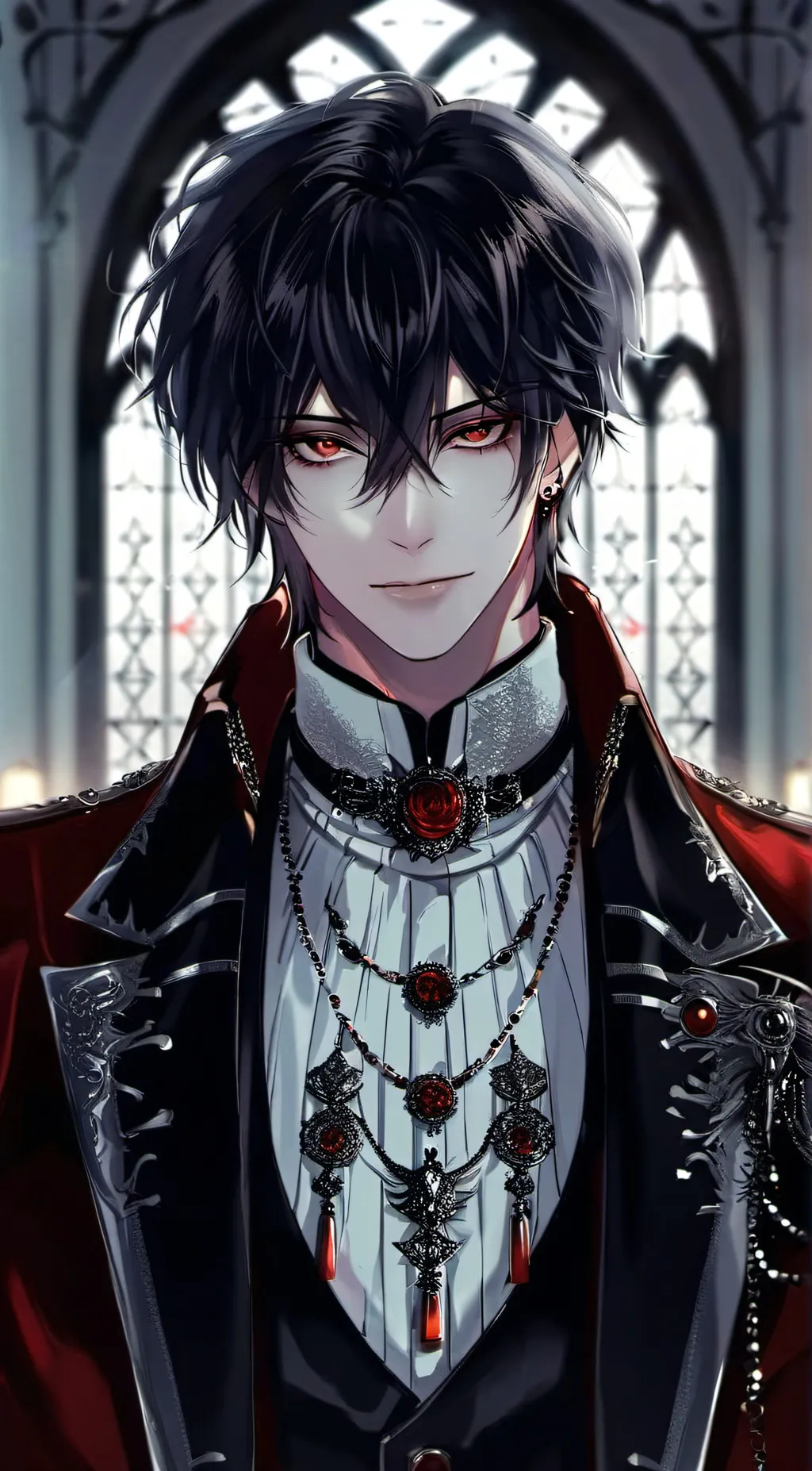 ai character: Rhysand  background