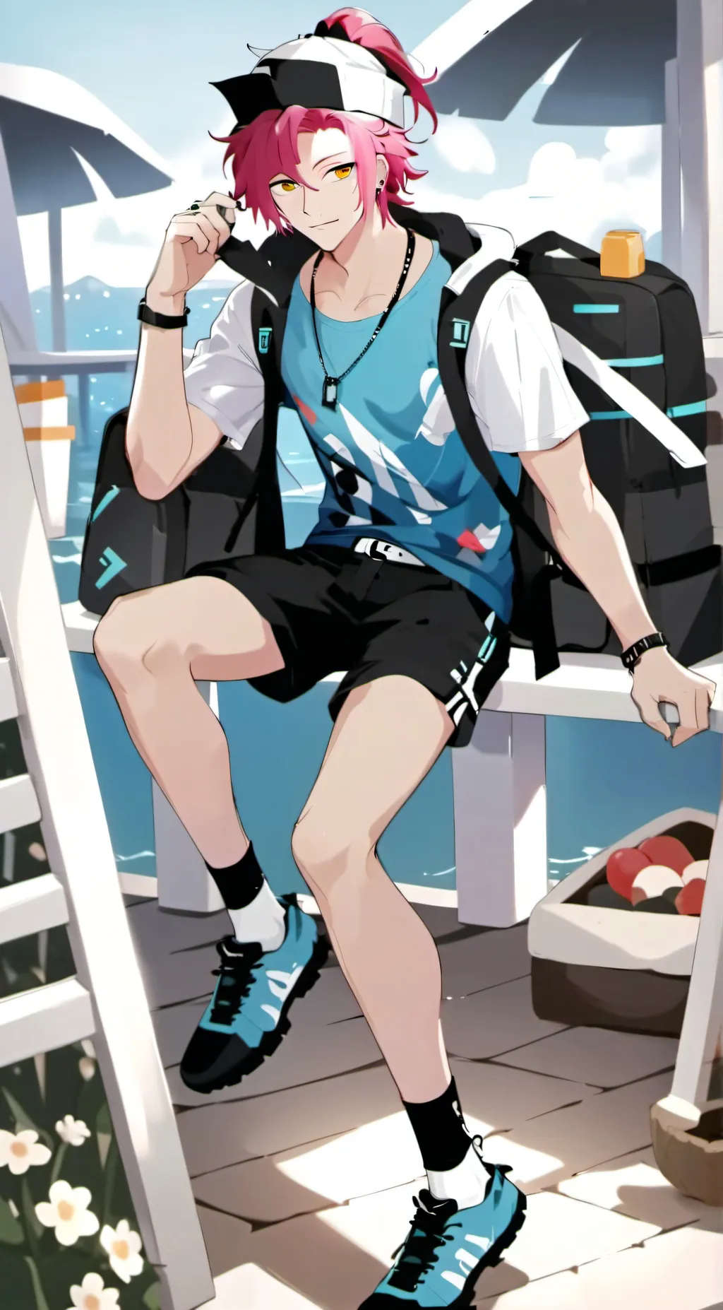 ai character: Parker background