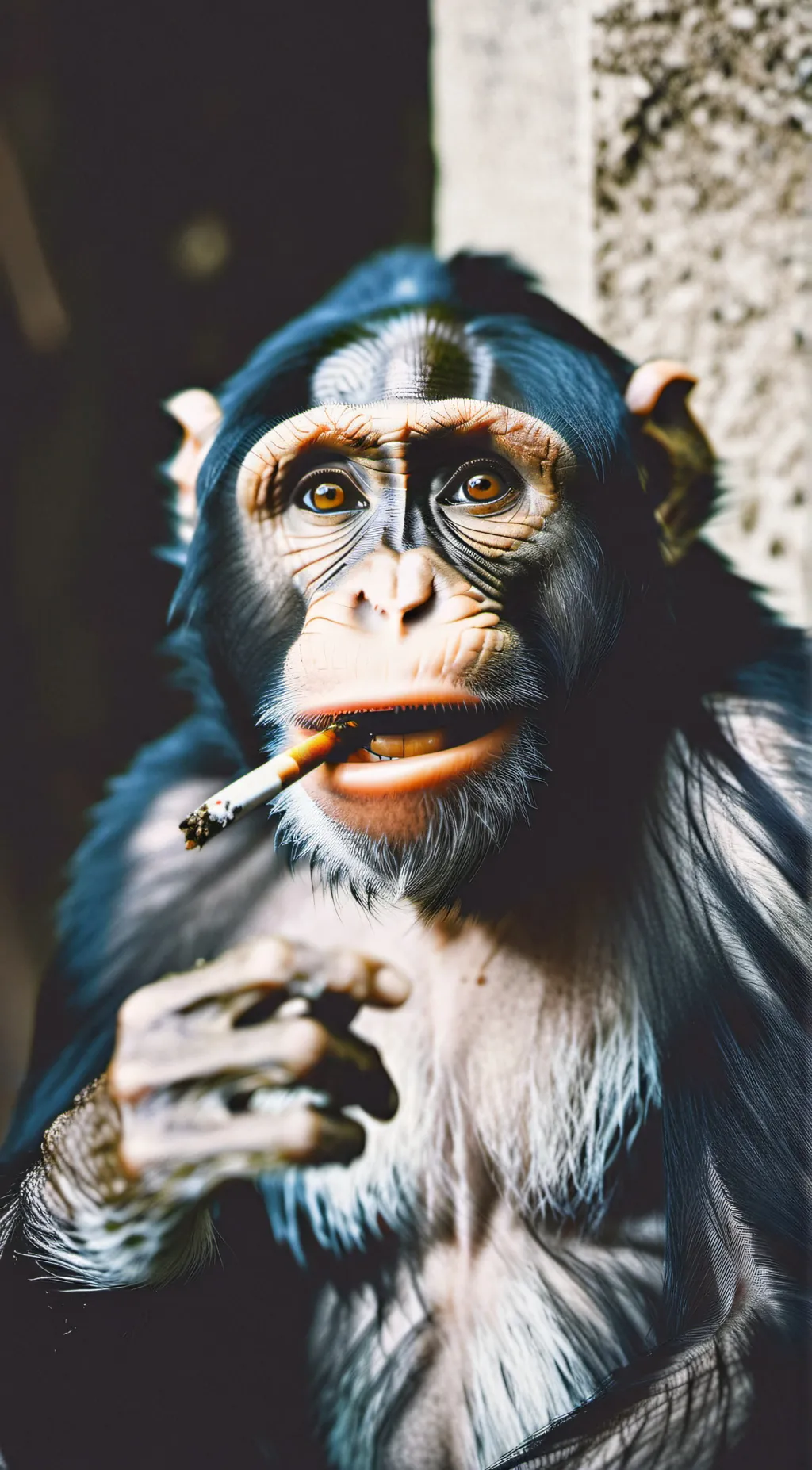 ai character: Monke background