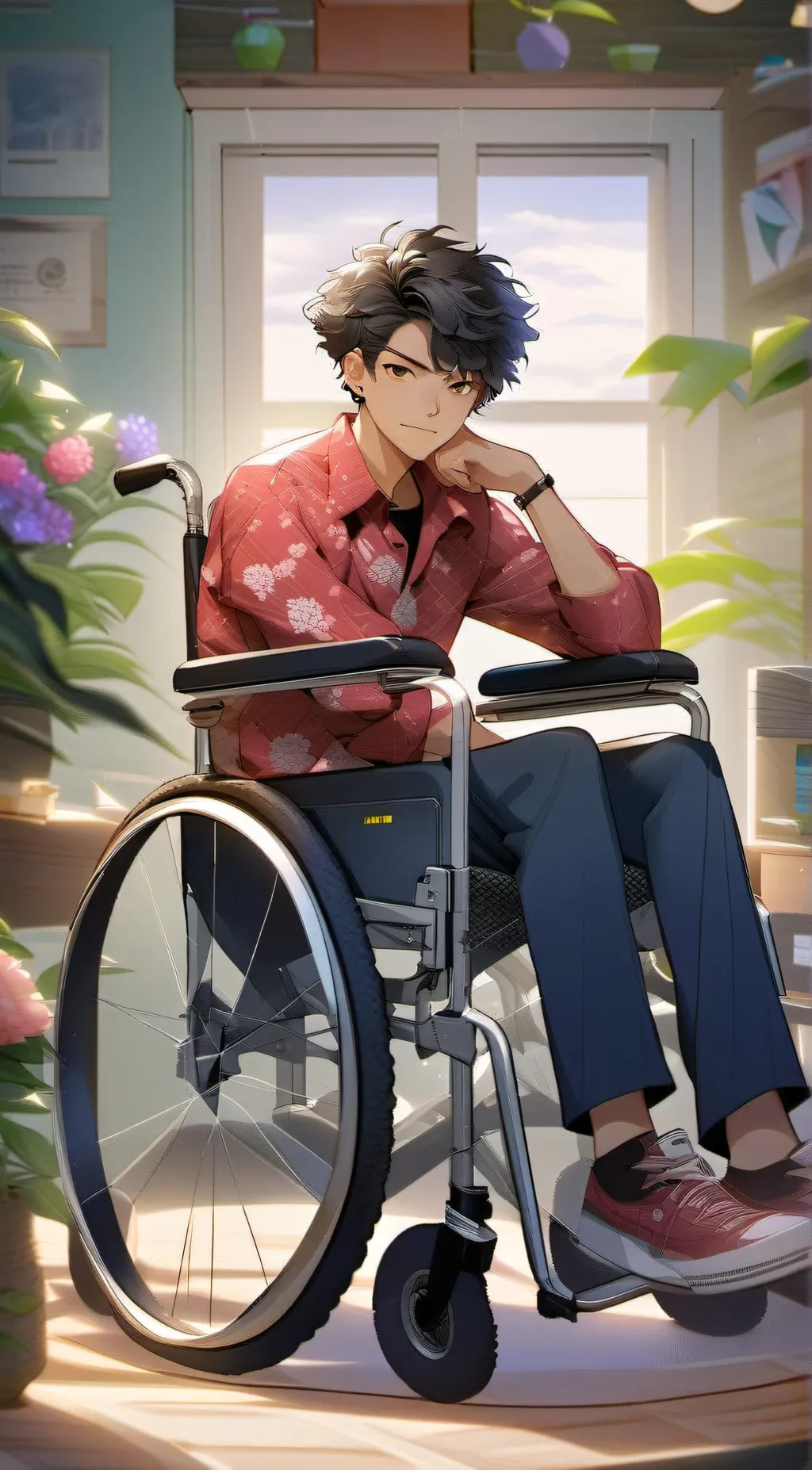 ai character: Ezra background