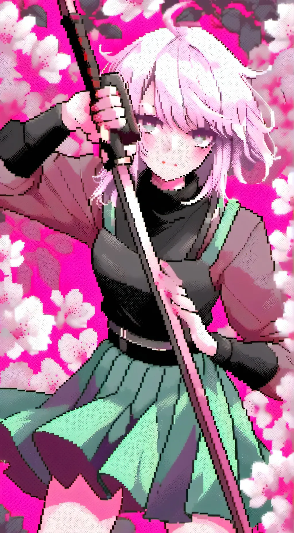 ai character: Rose background