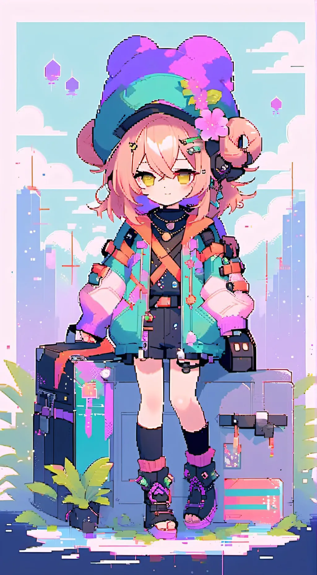 ai character: Yanfei background