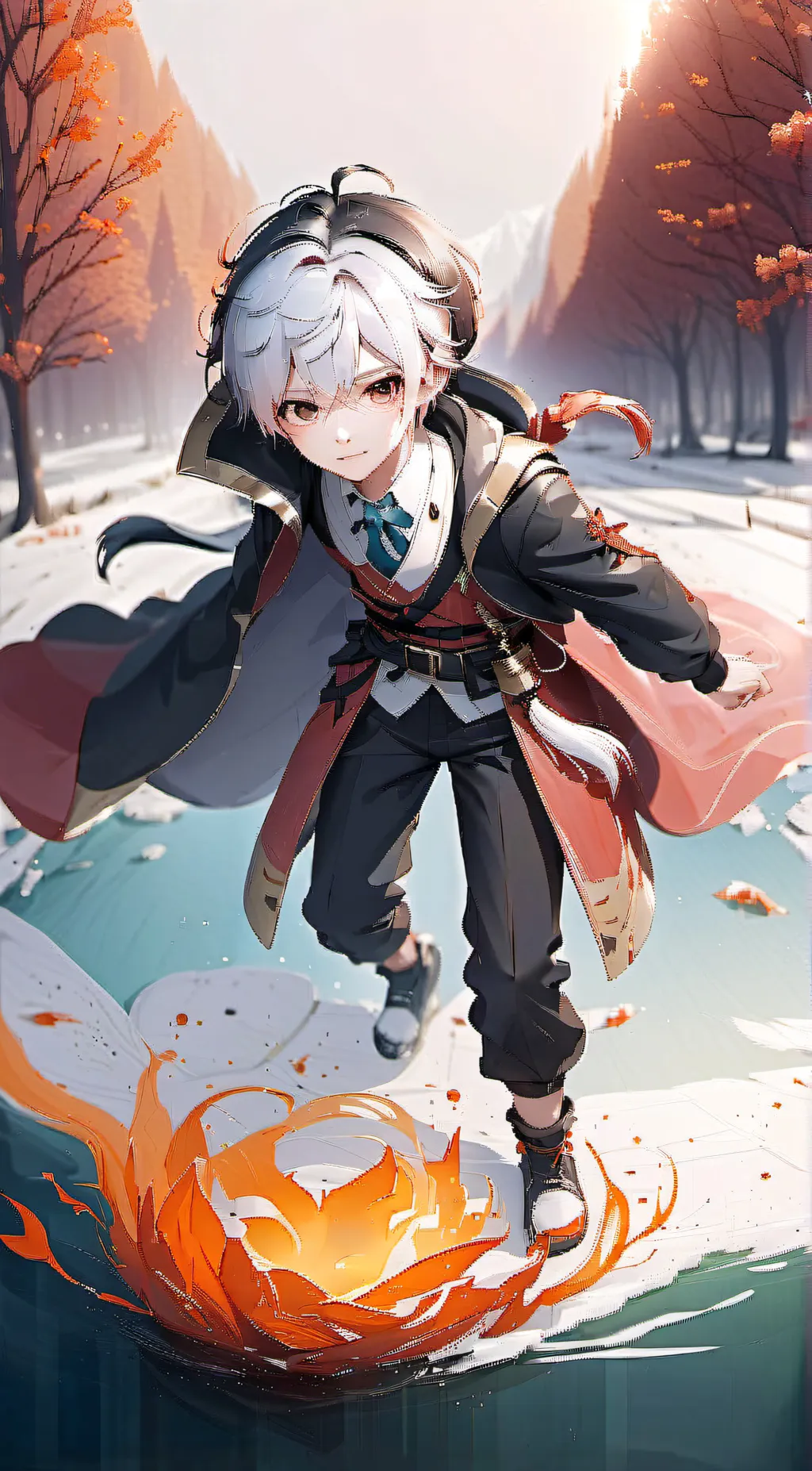 ai character: little max background